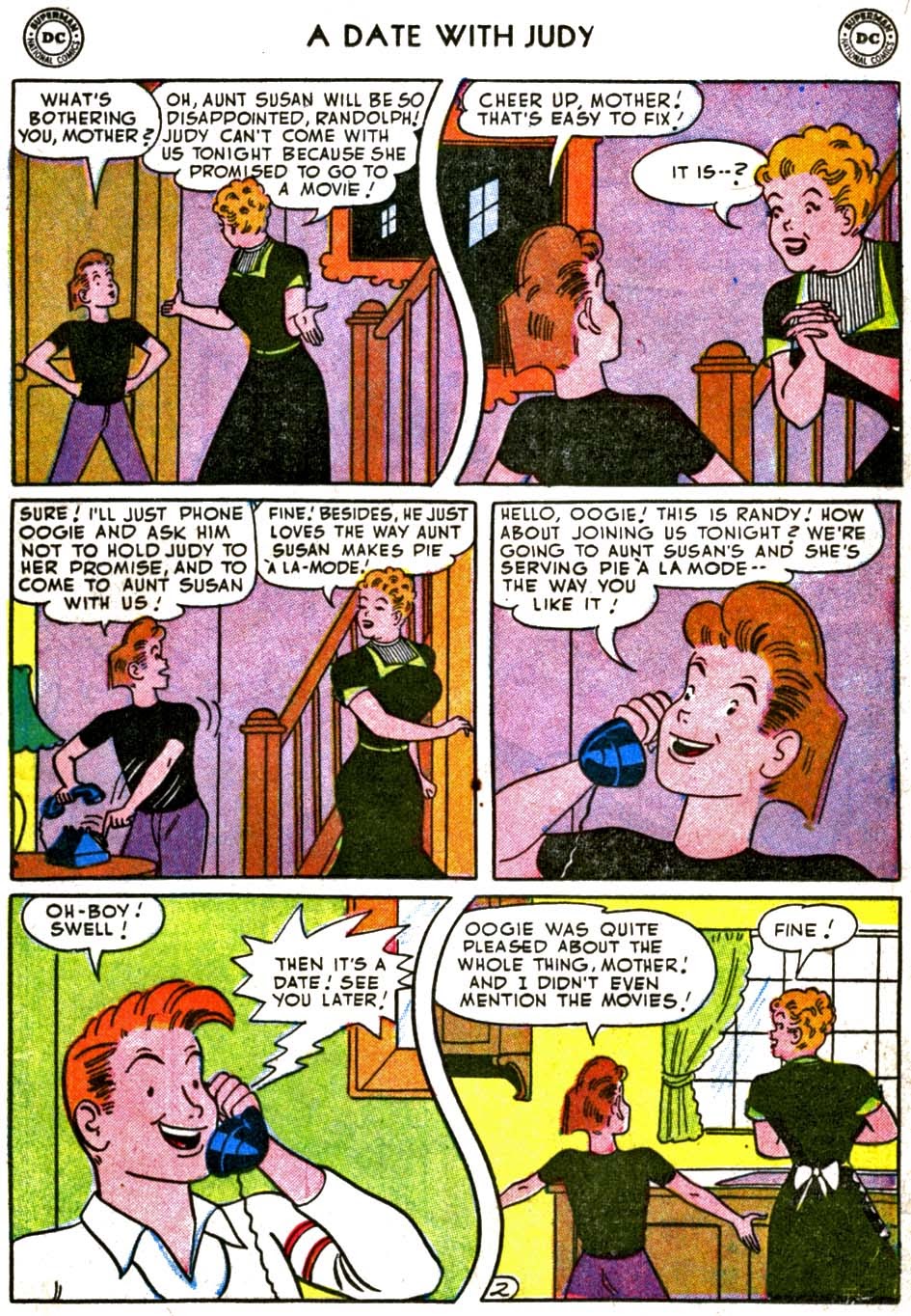 Read online A Date with Judy comic -  Issue #32 - 27