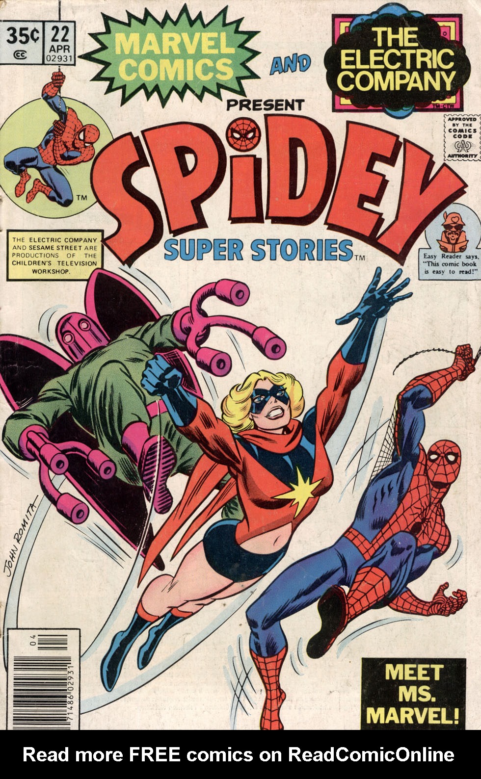Read online Spidey Super Stories comic -  Issue #22 - 1