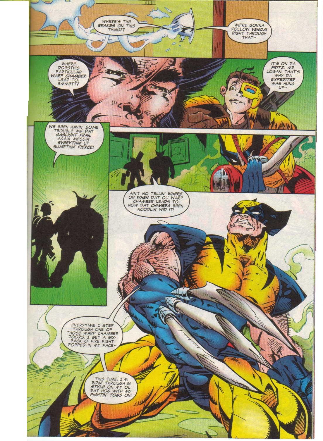 Read online Venom vs Wolverine - Tooth and Claw comic -  Issue #1 - 21