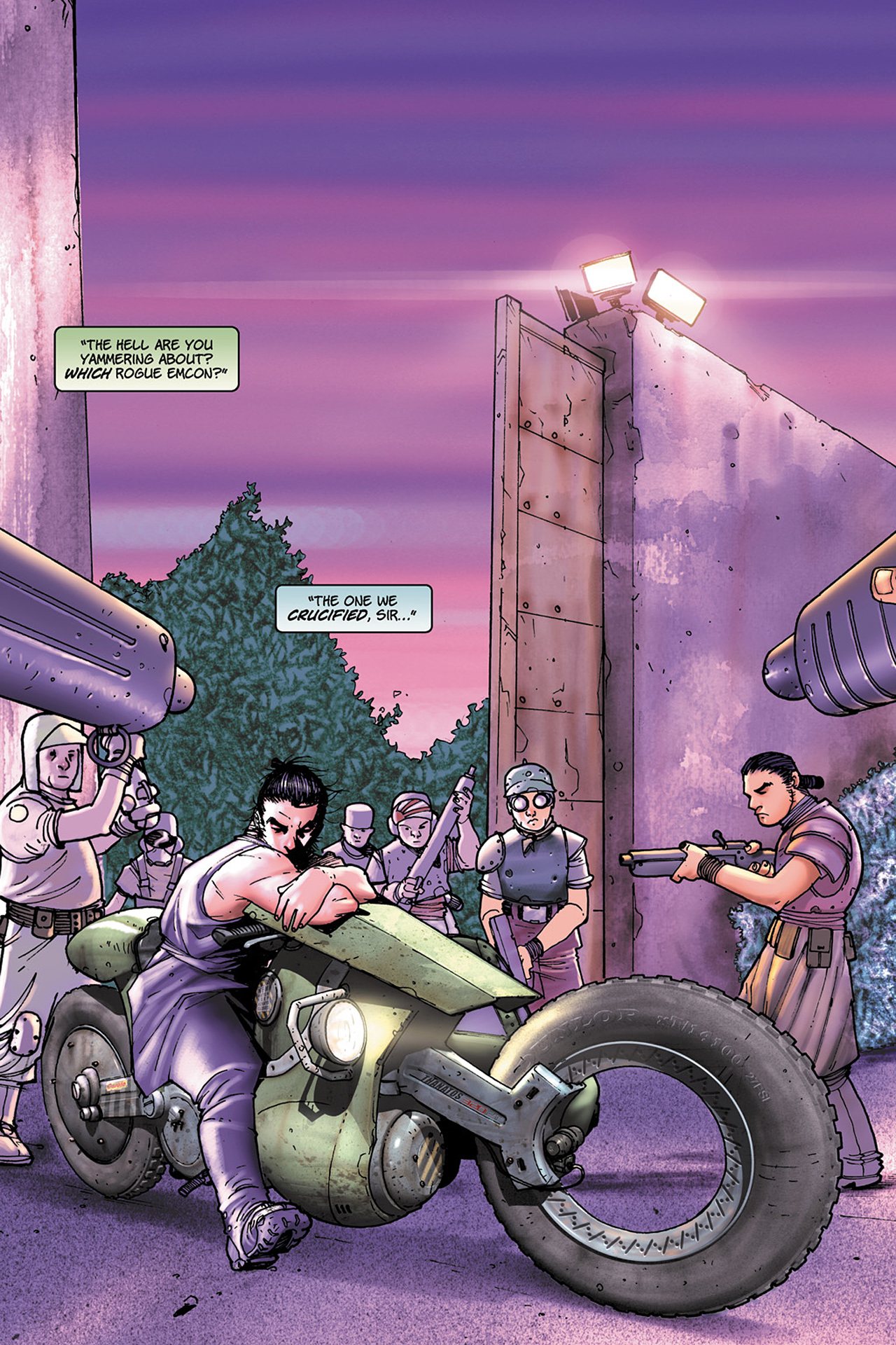 Read online Lone Wolf 2100 comic -  Issue # TPB 1 - 86