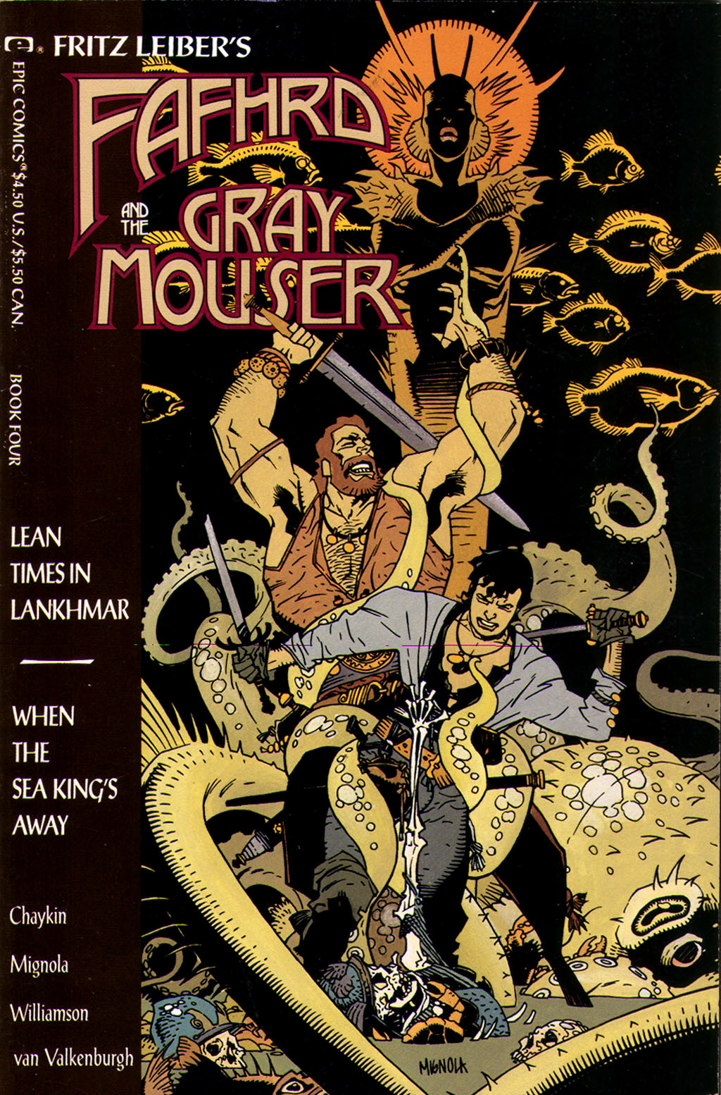 Read online Fafhrd and the Gray Mouser comic -  Issue #4 - 1