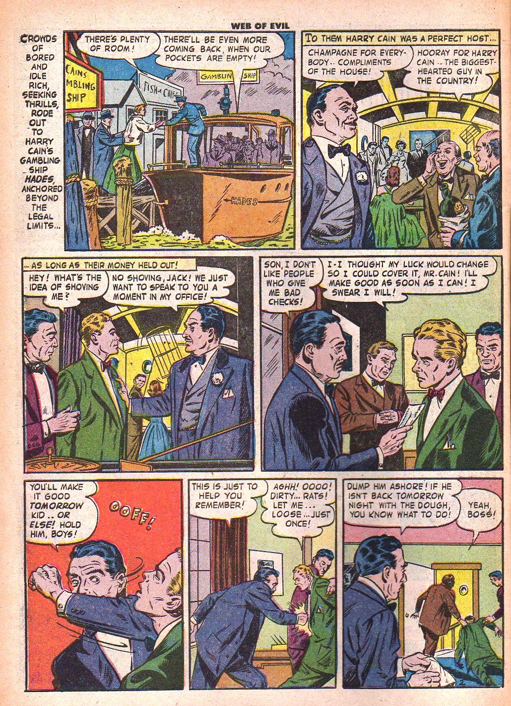 Read online Web of Evil comic -  Issue #7 - 4