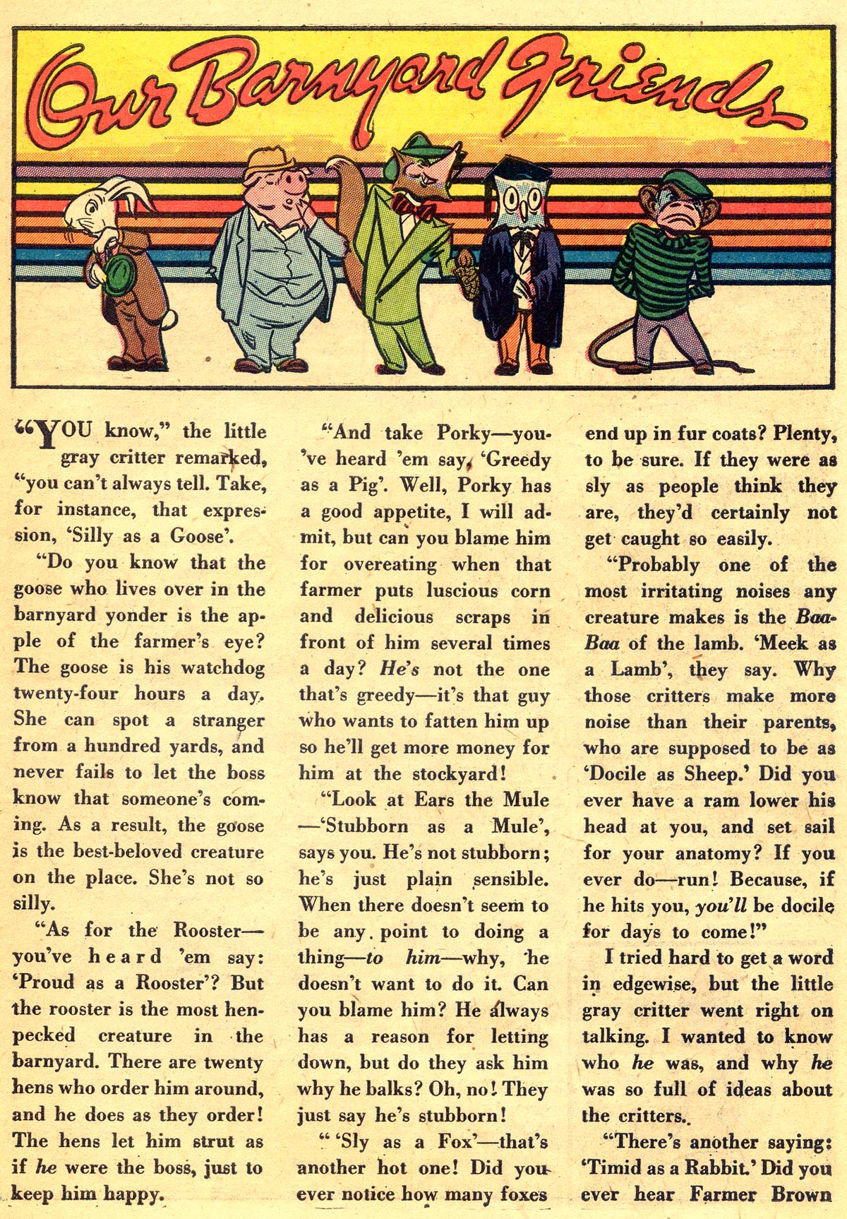 Read online Animal Antics comic -  Issue #8 - 39