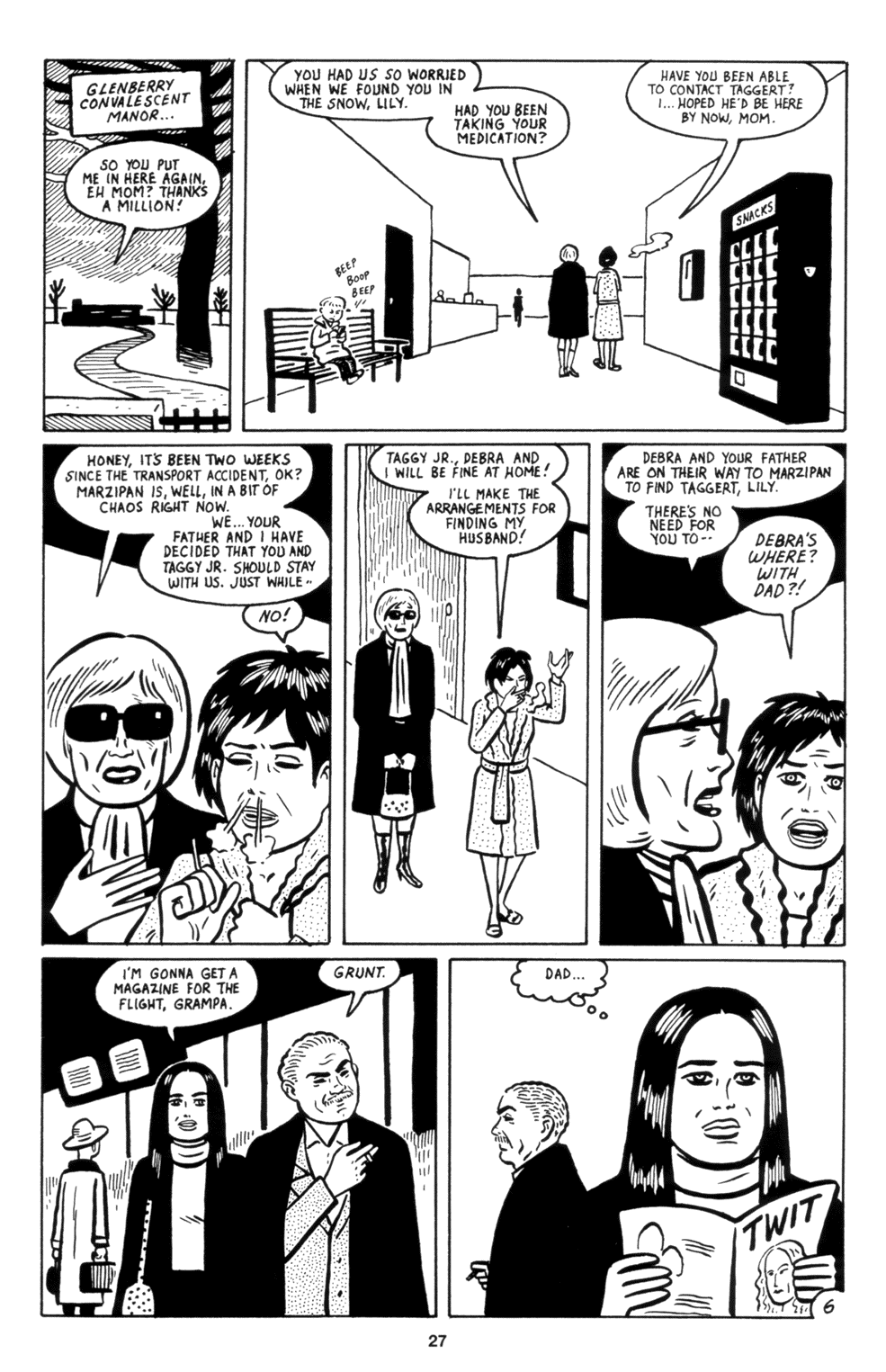 Read online Love and Rockets (2001) comic -  Issue #1 - 29