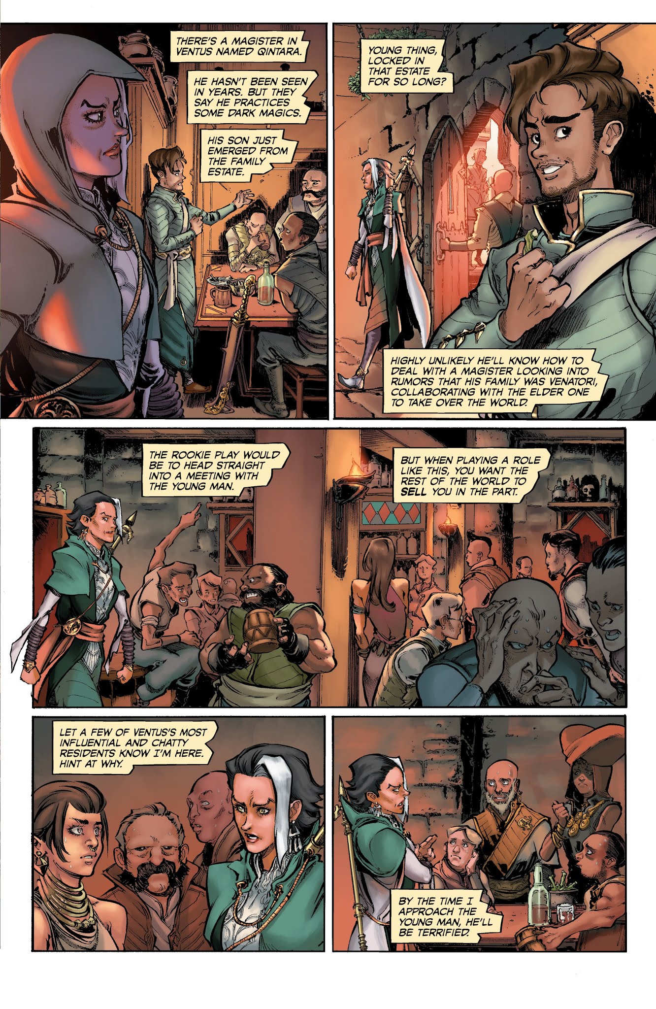 Read online Dragon Age: Deception comic -  Issue #1 - 5