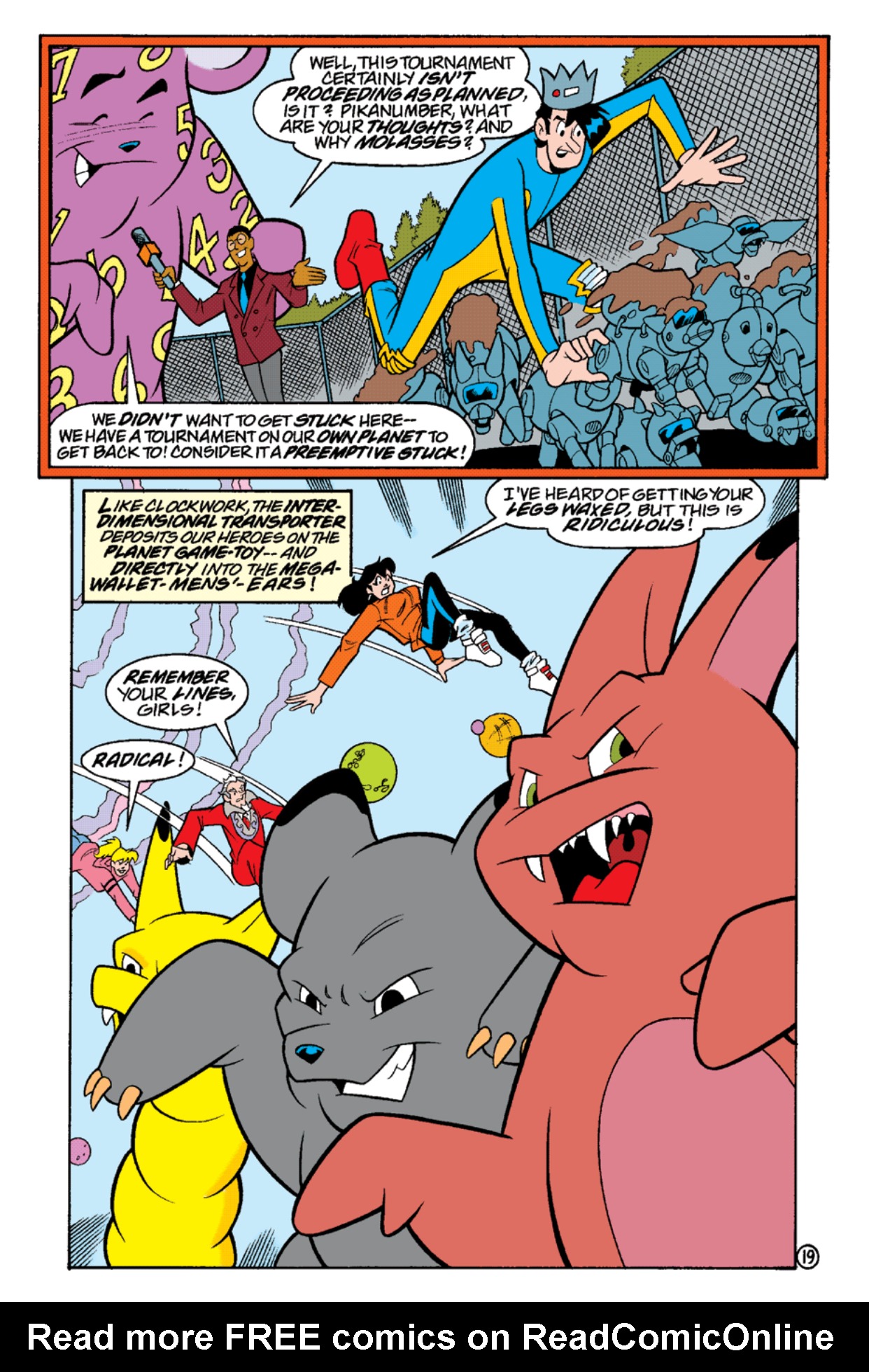 Read online Archie's Weird Mysteries comic -  Issue #17 - 21