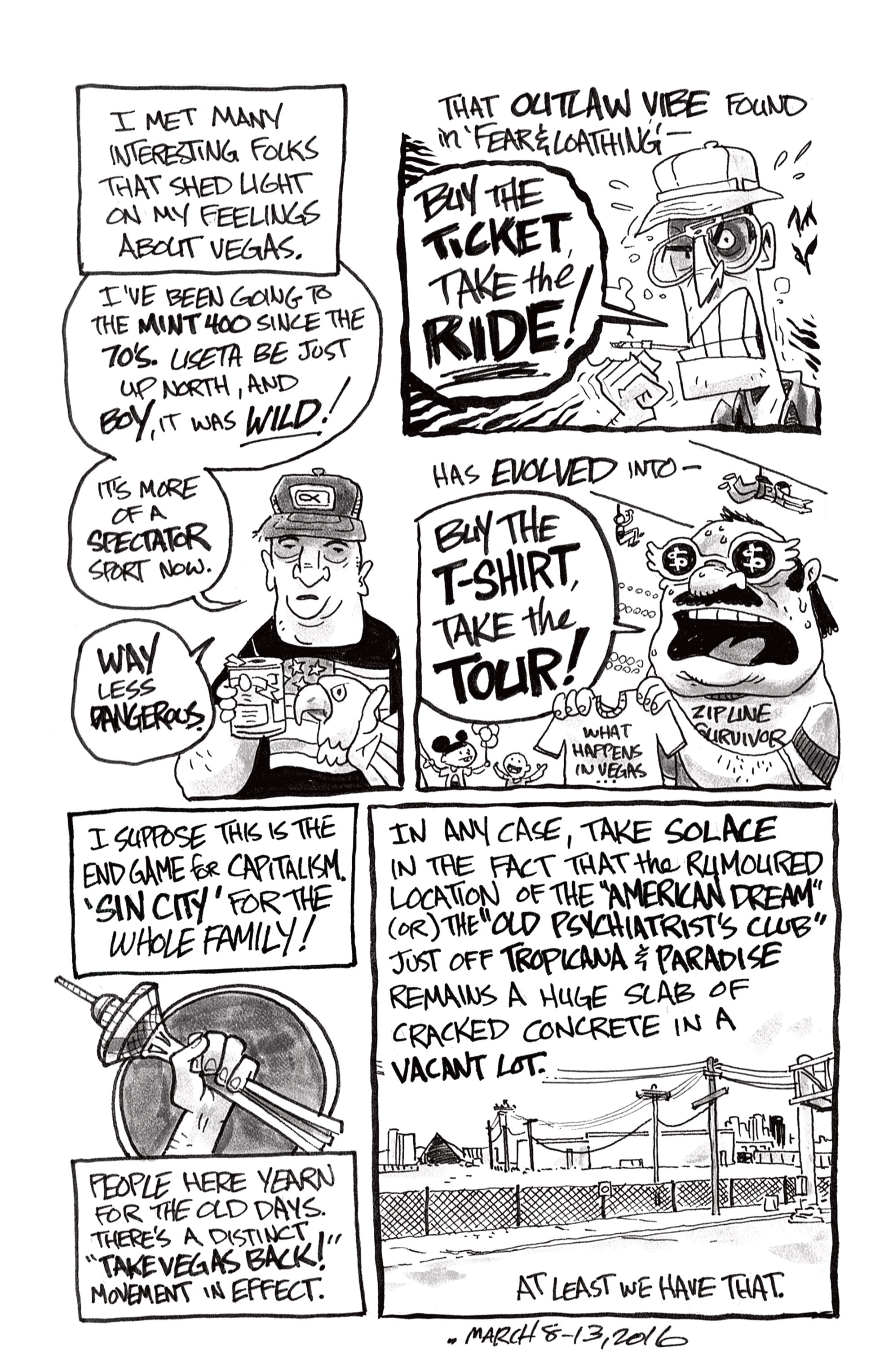 Read online Hunter S. Thompson's Fear and Loathing in Las Vegas comic -  Issue #4 - 50
