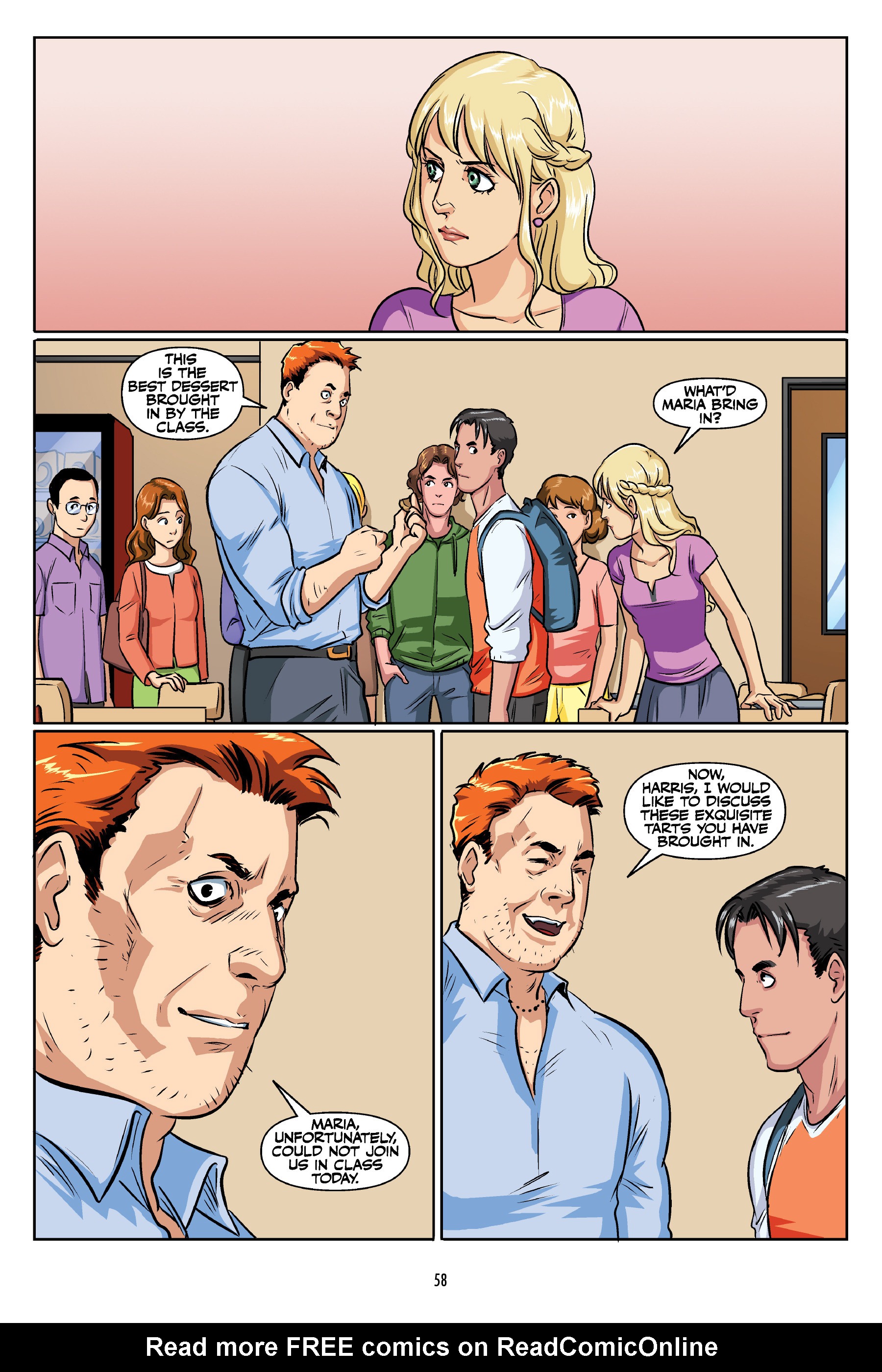 Read online Buffy: The High School Years - Glutton For Punishment comic -  Issue # Full - 58