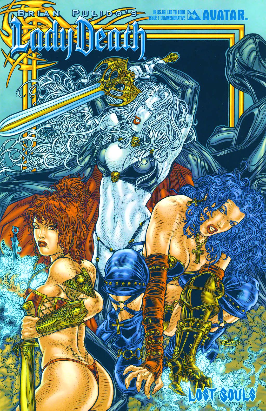 Read online Brian Pulido's Lady Death: Lost Souls comic -  Issue #1 - 6