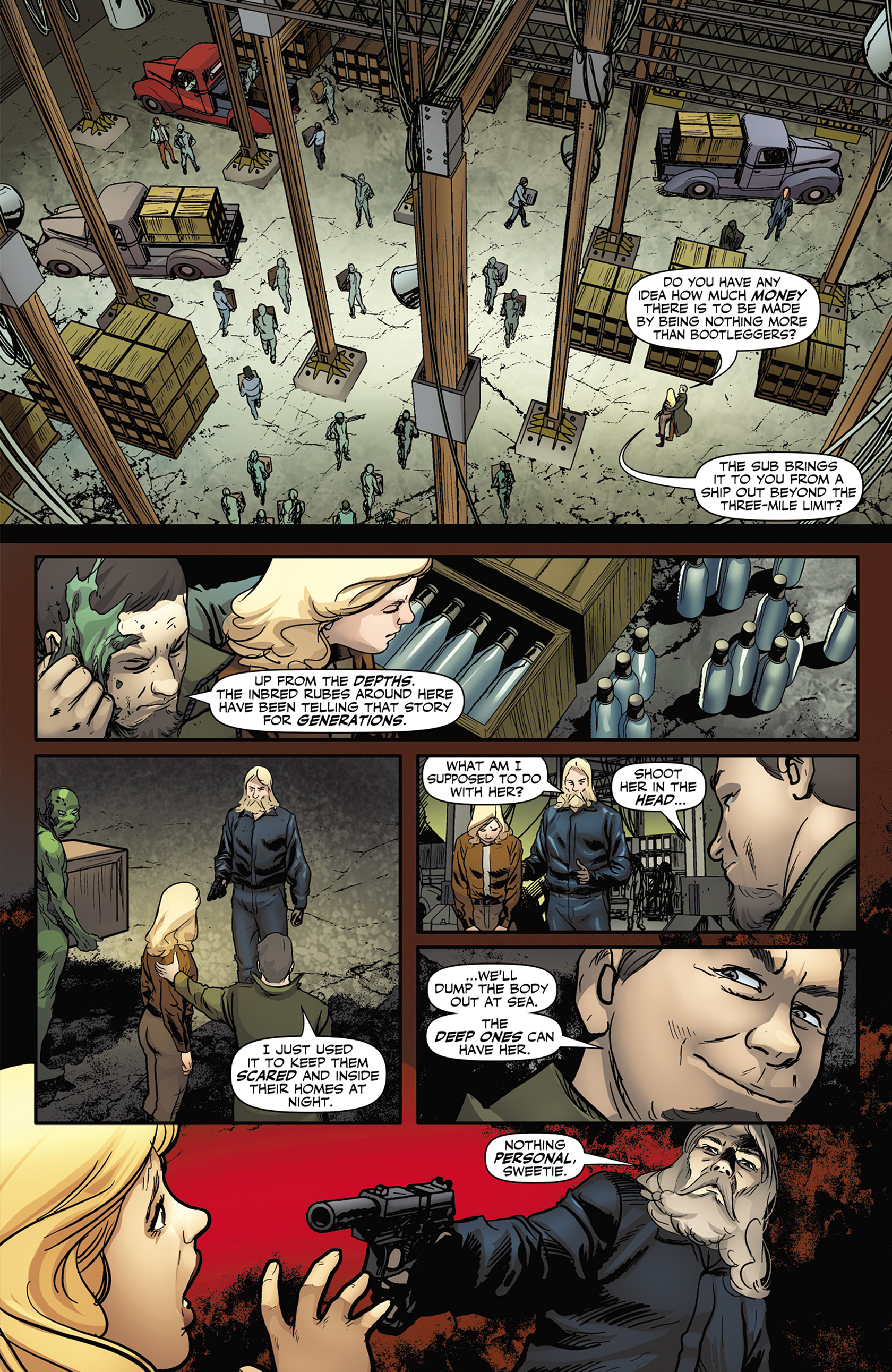 Read online The Shadow Over Innsmouth comic -  Issue # Full - 24