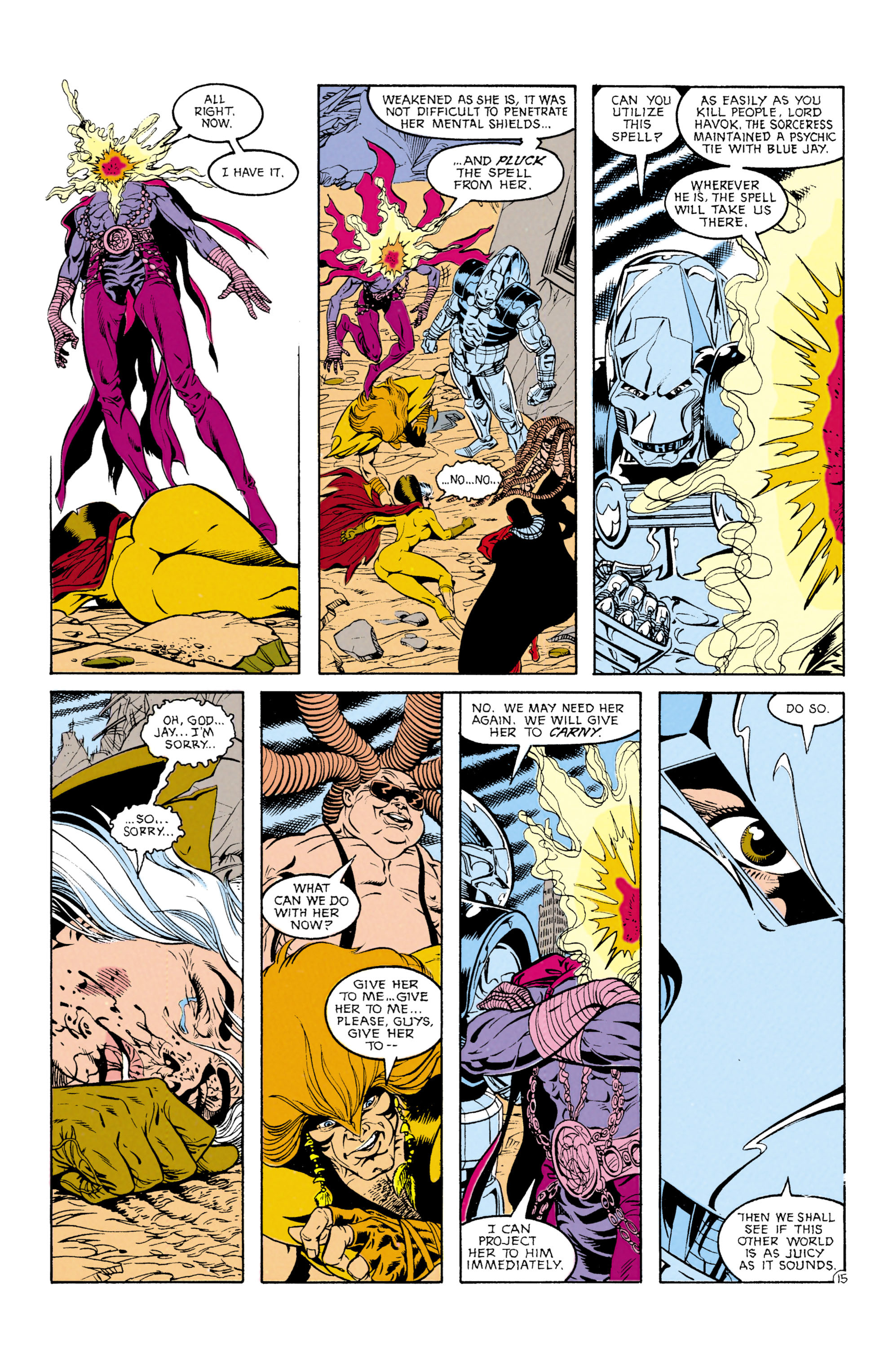 Read online Justice League Europe comic -  Issue #15 - 16