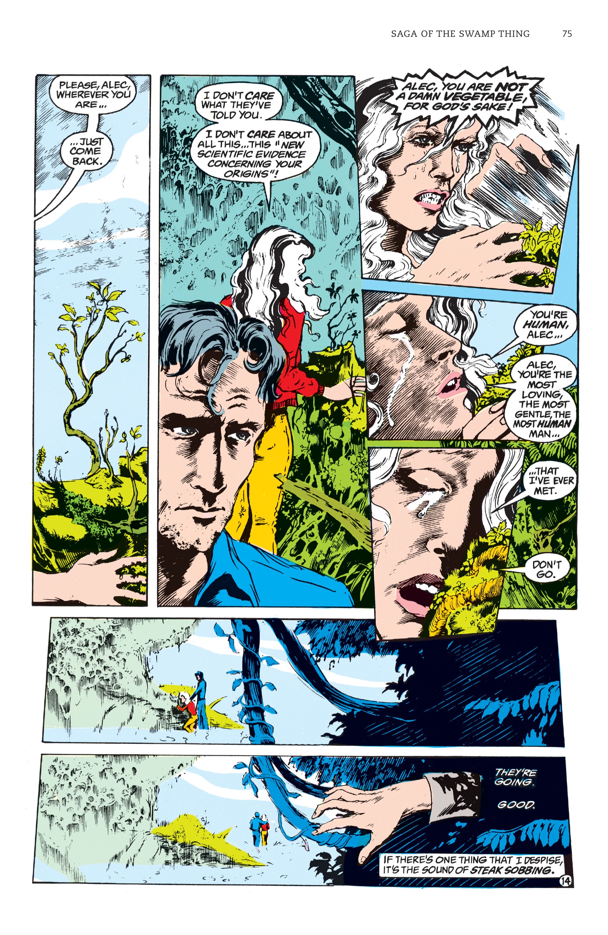 Read online Saga of the Swamp Thing comic -  Issue # TPB 1 (Part 1) - 74