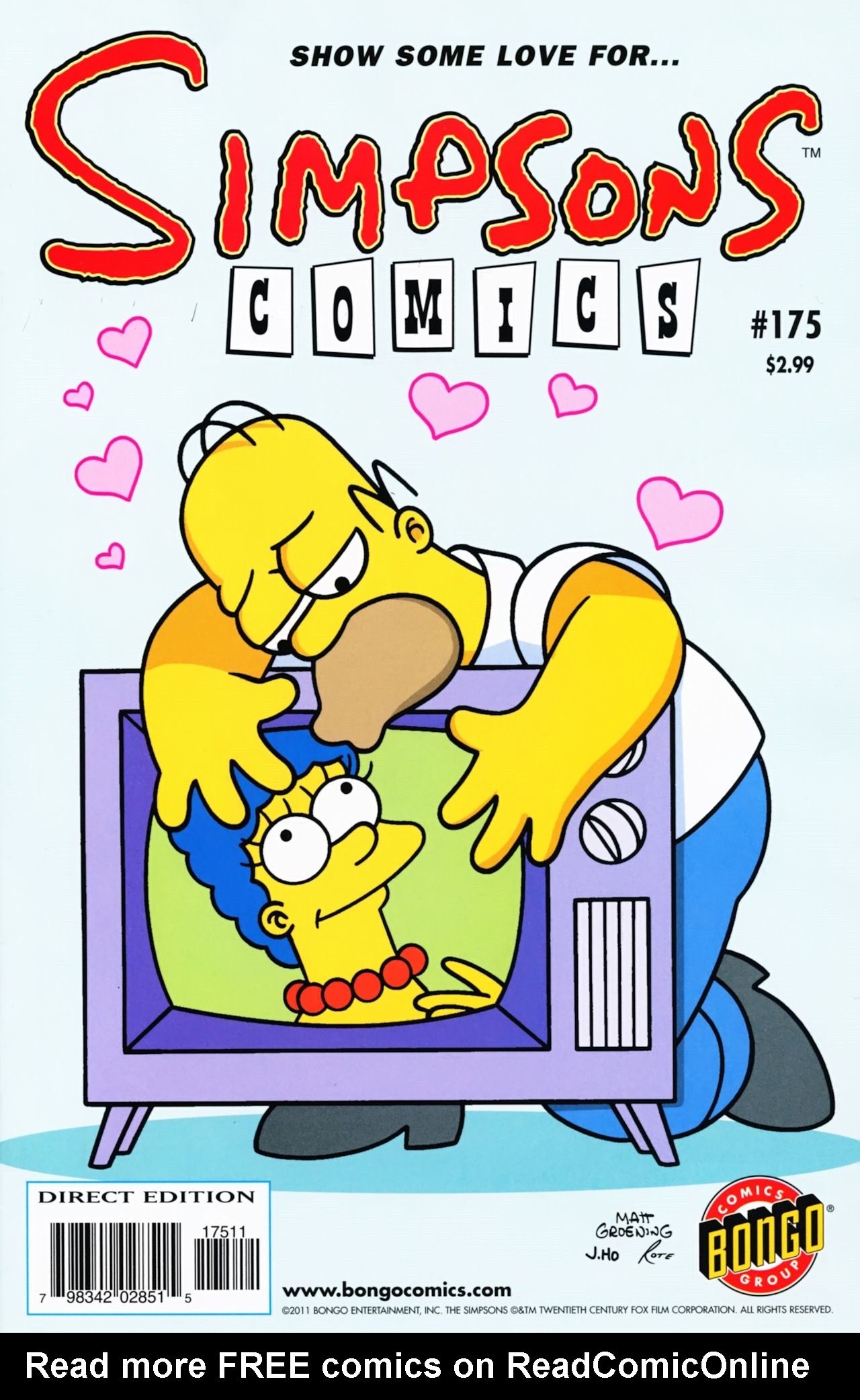 Read online Simpsons Comics comic -  Issue #175 - 1