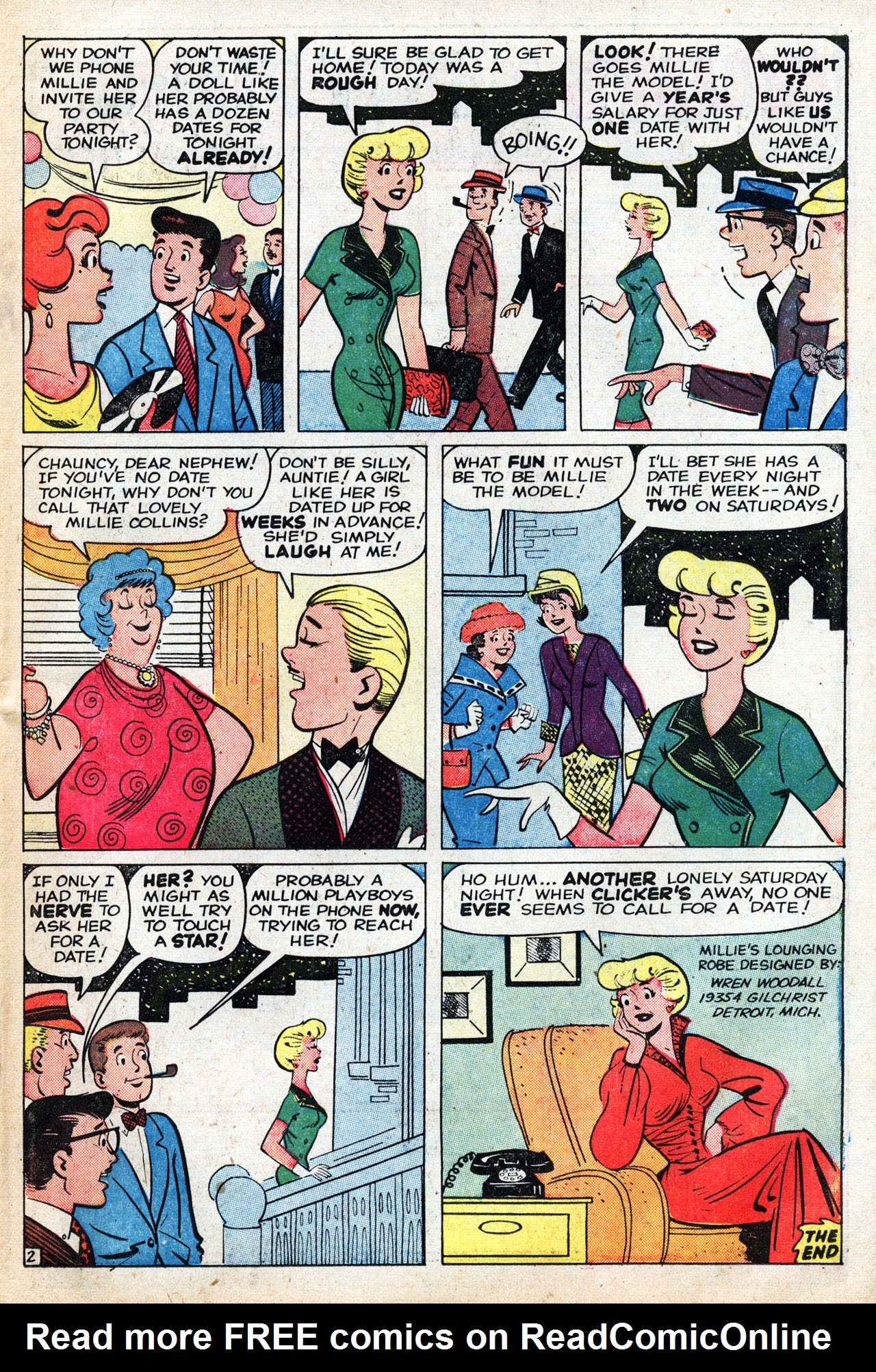 Read online A Date with Millie (1959) comic -  Issue #5 - 11
