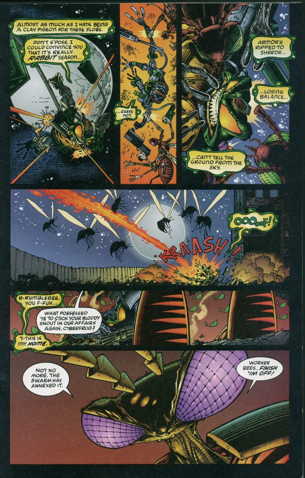 Read online Cyberfrog: Reservoir Frog comic -  Issue #2 - 18