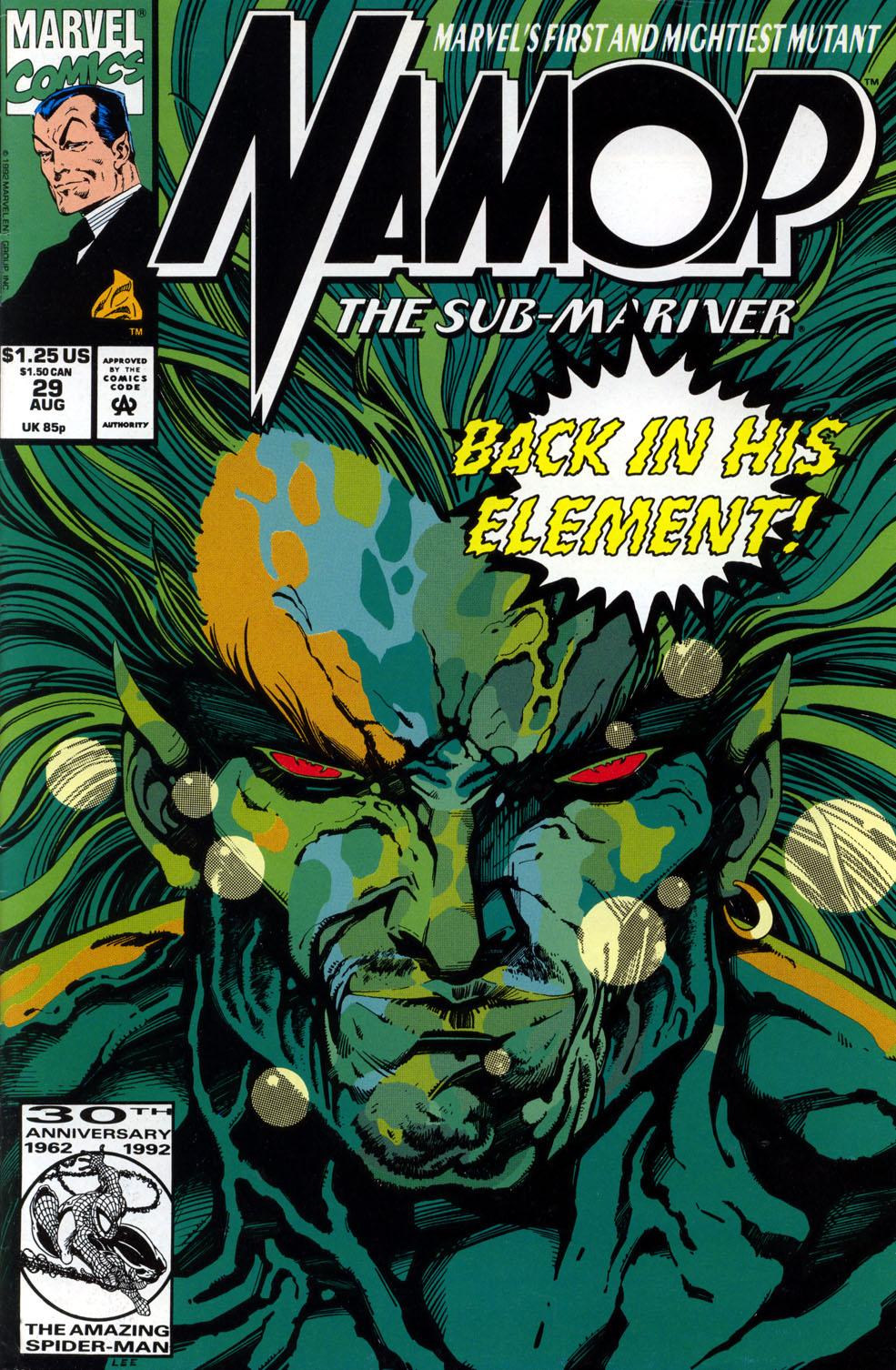 Read online Namor, The Sub-Mariner comic -  Issue #29 - 1