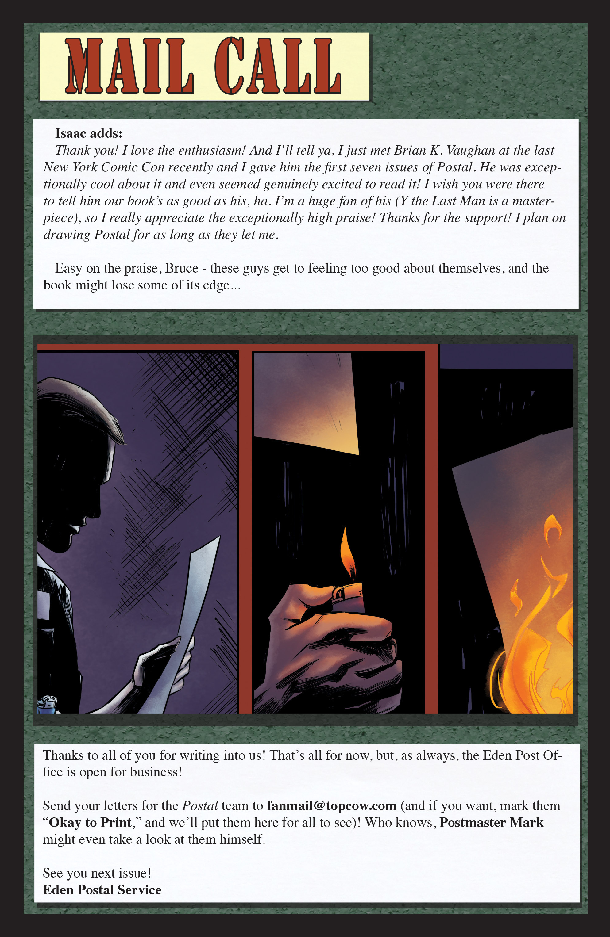 Read online Postal comic -  Issue #9 - 28