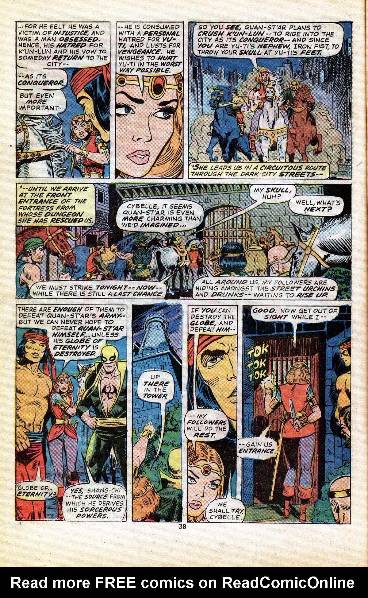 Read online Master of Kung Fu (1974) comic -  Issue # _Annual 1 - 28