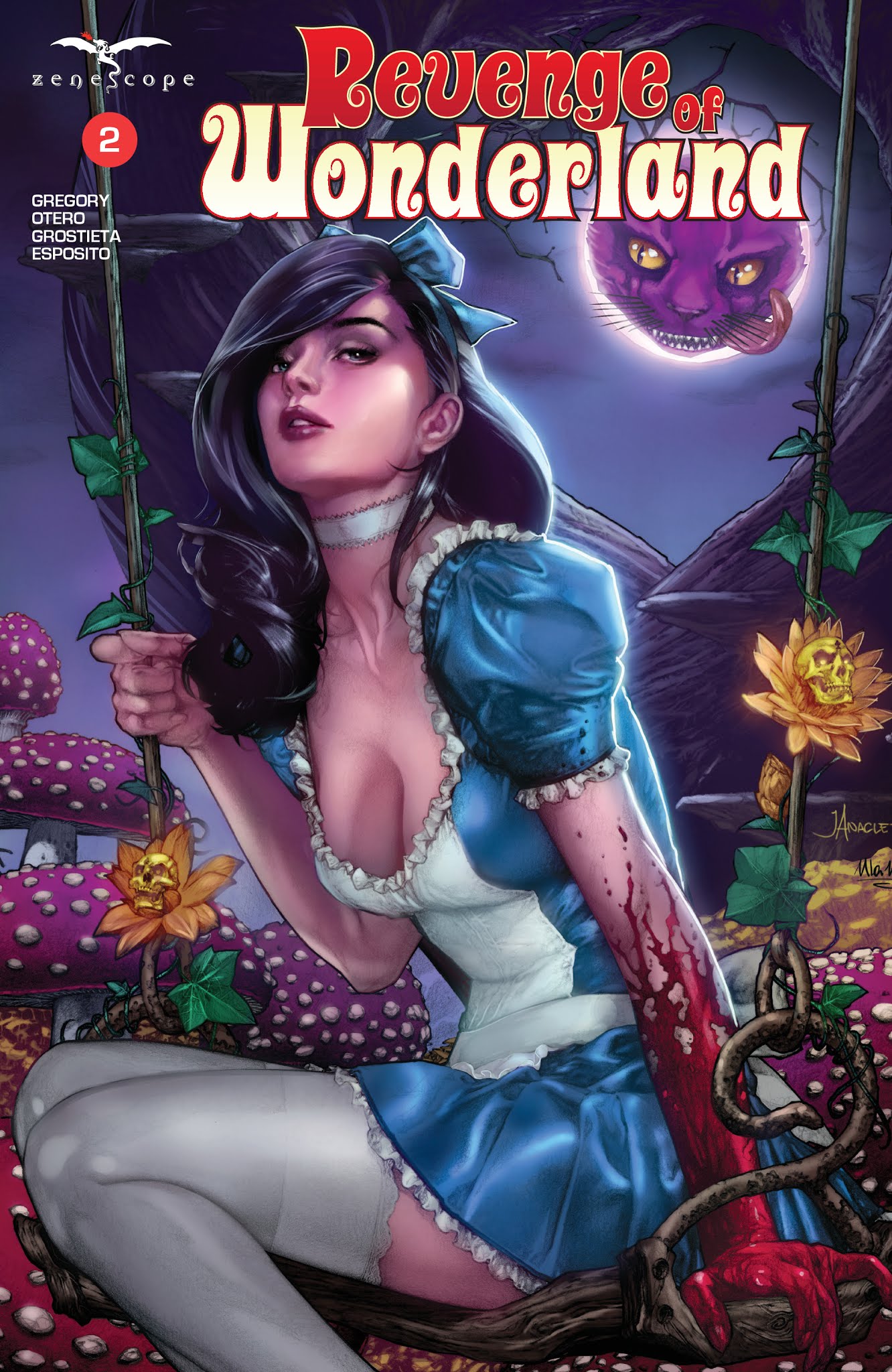 Read online Revenge of Wonderland comic -  Issue #2 - 1