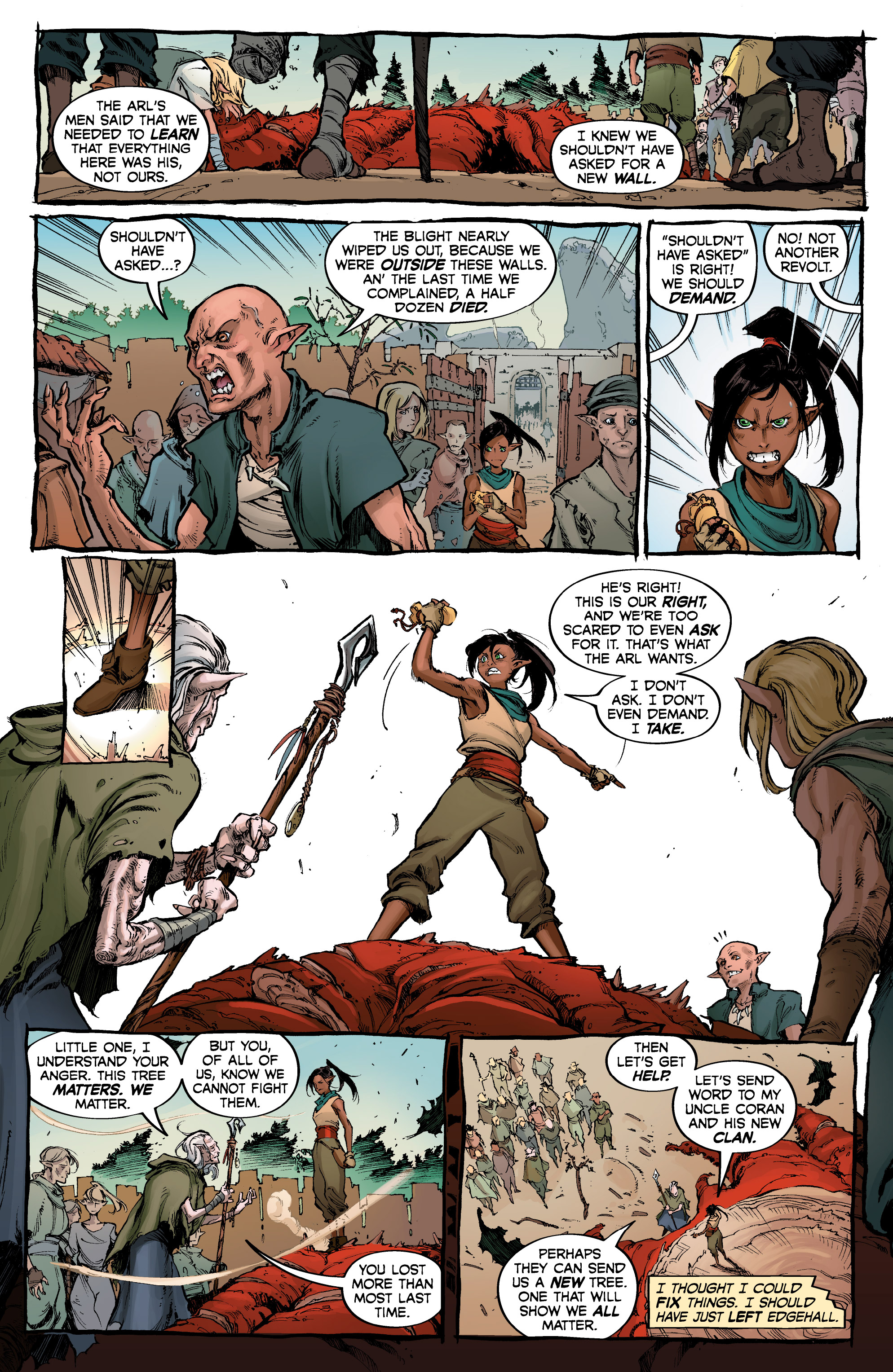 Read online Dragon Age: The First Five Graphic Novels comic -  Issue # TPB (Part 4) - 34