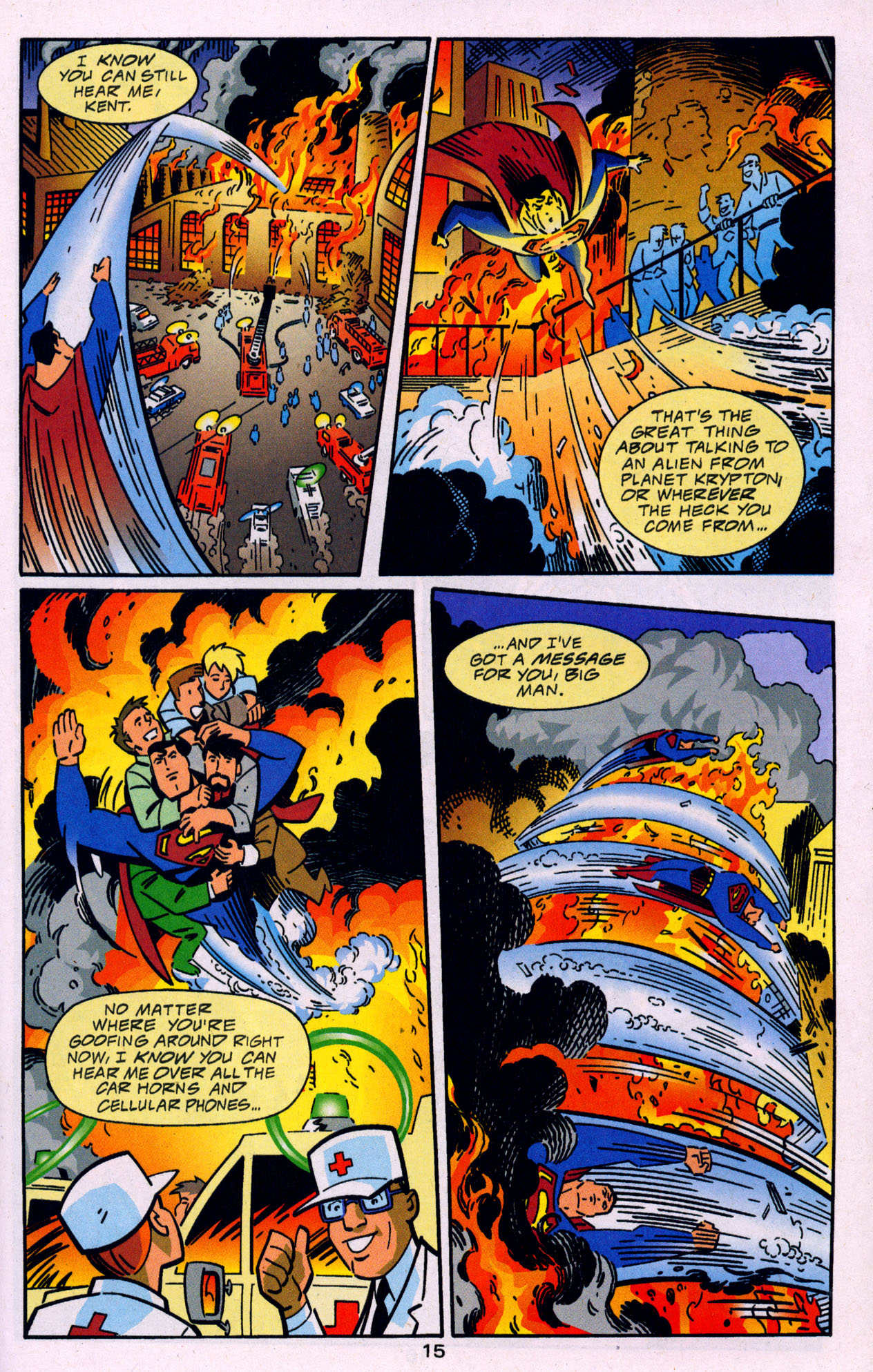 Read online Superman Adventures comic -  Issue #33 - 16