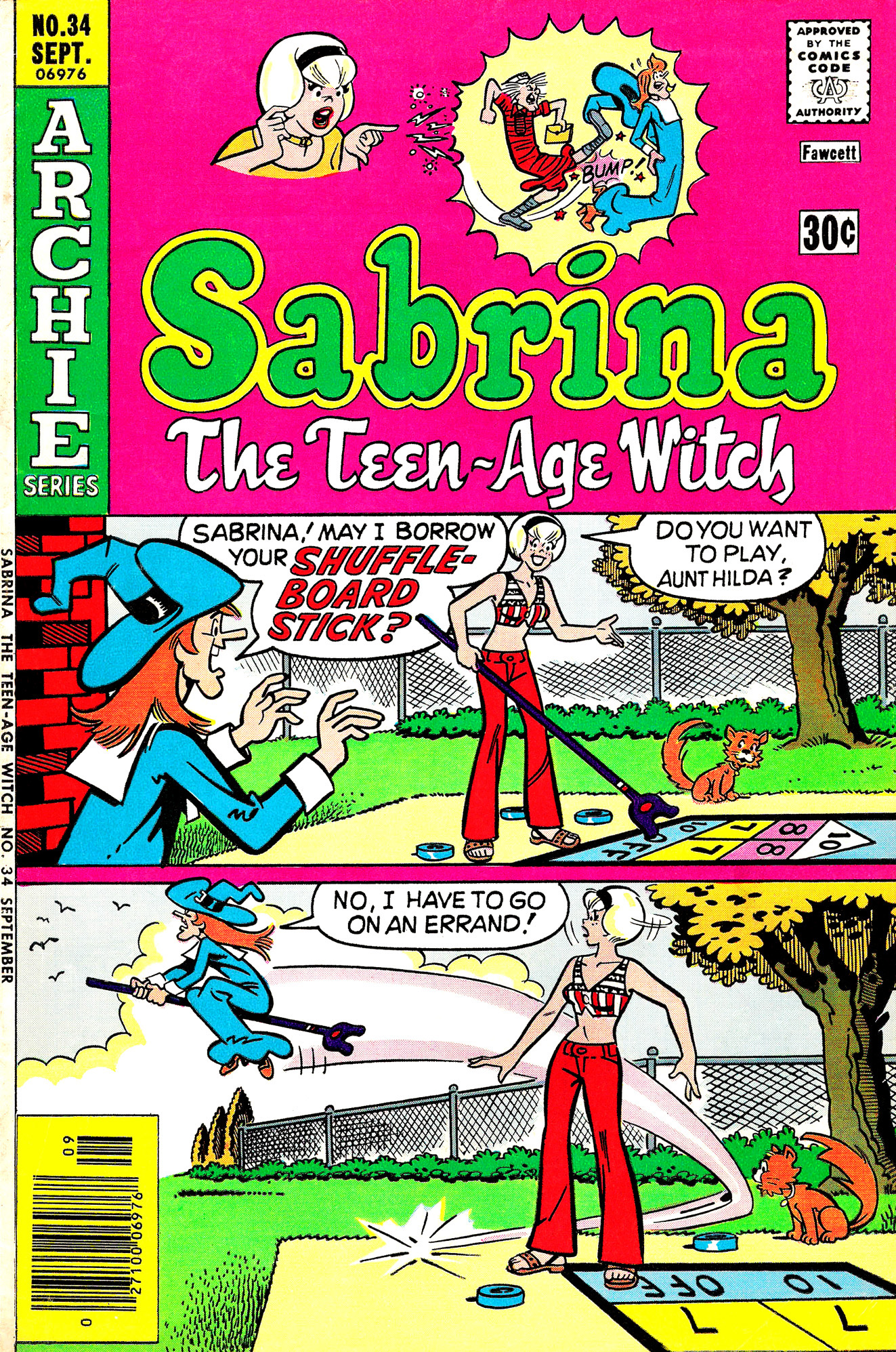 Read online Sabrina The Teenage Witch (1971) comic -  Issue #34 - 1