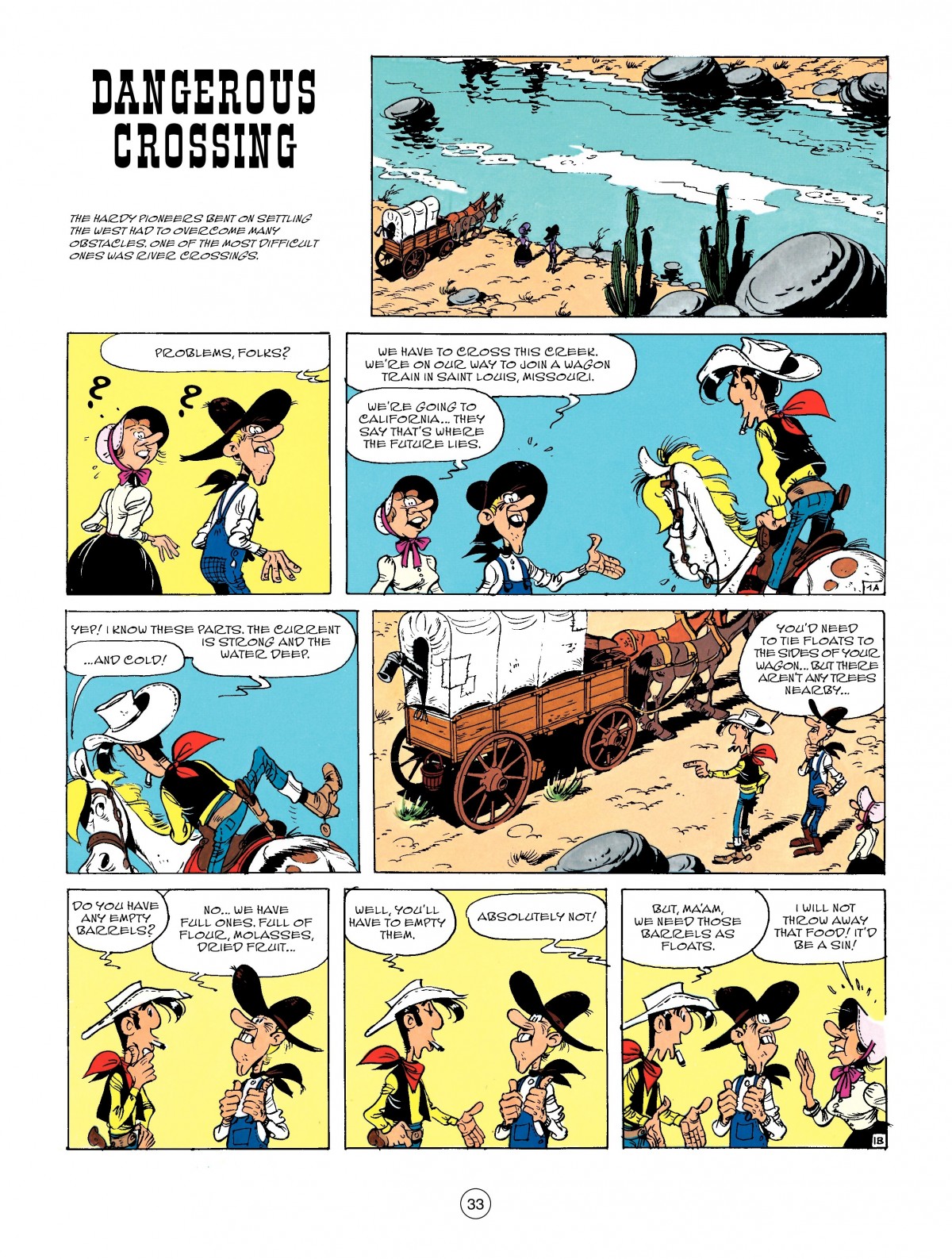 Read online A Lucky Luke Adventure comic -  Issue #50 - 33