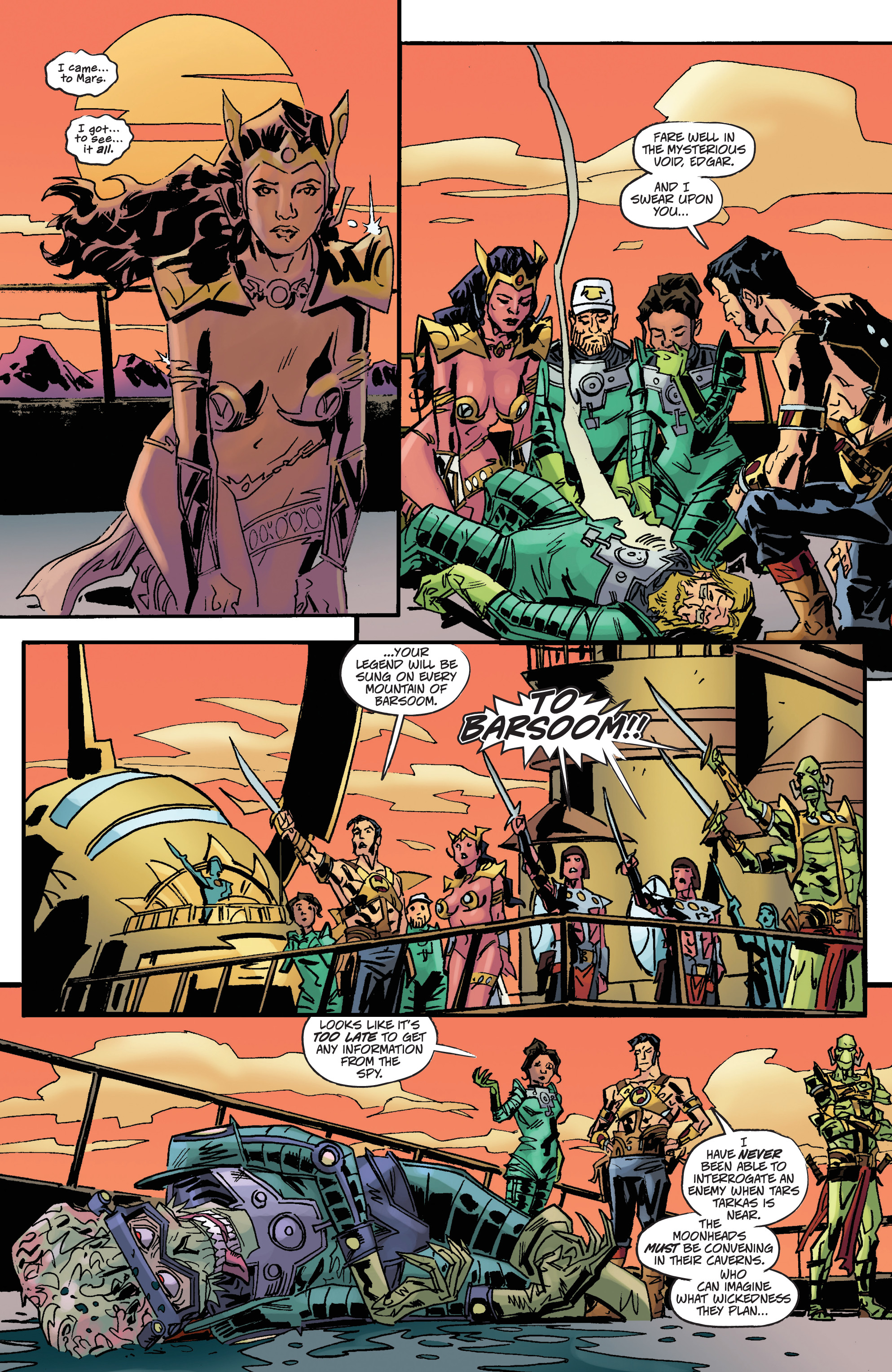 Read online Warlord of Mars Attacks comic -  Issue #5 - 8