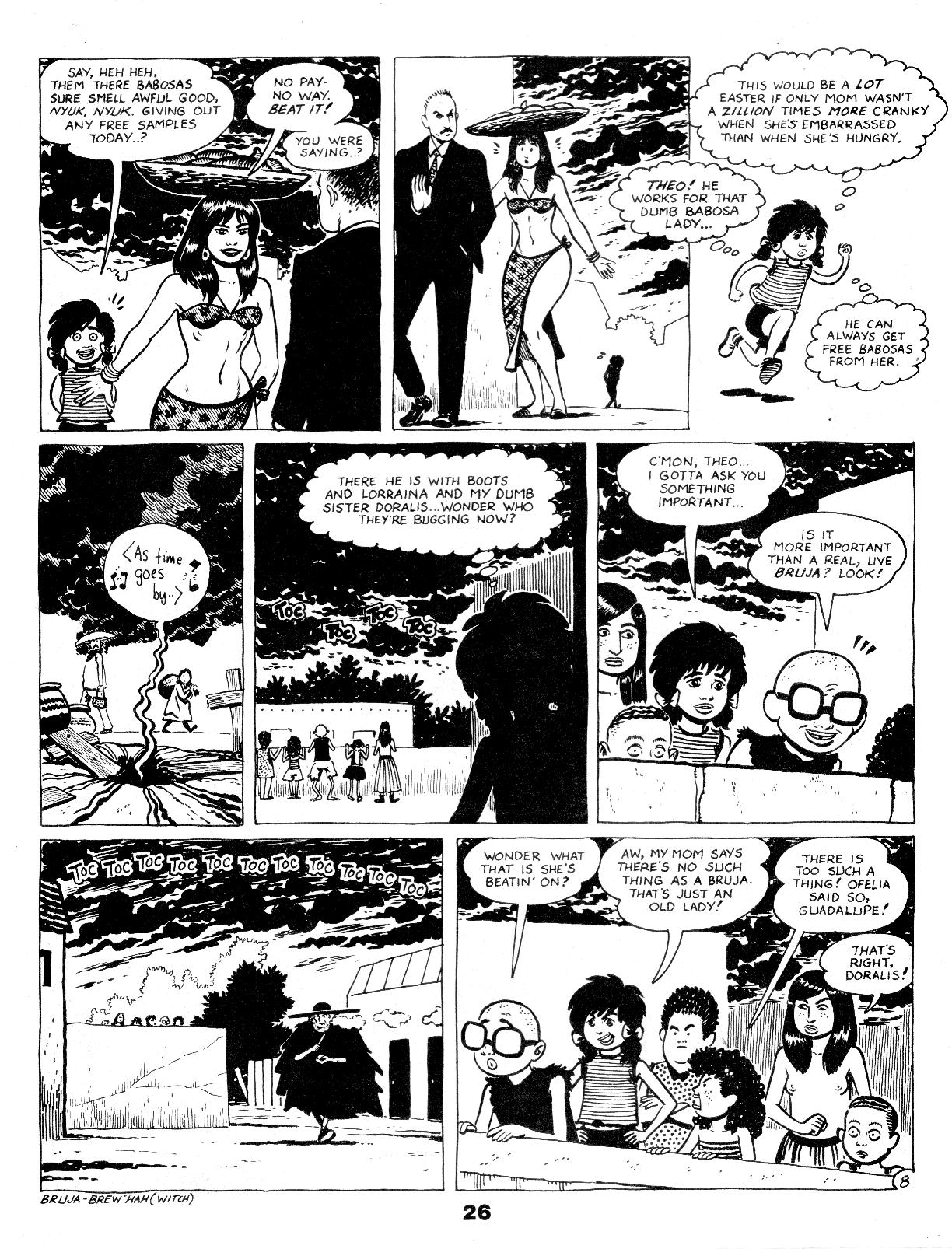 Read online Love and Rockets (1982) comic -  Issue #17 - 28