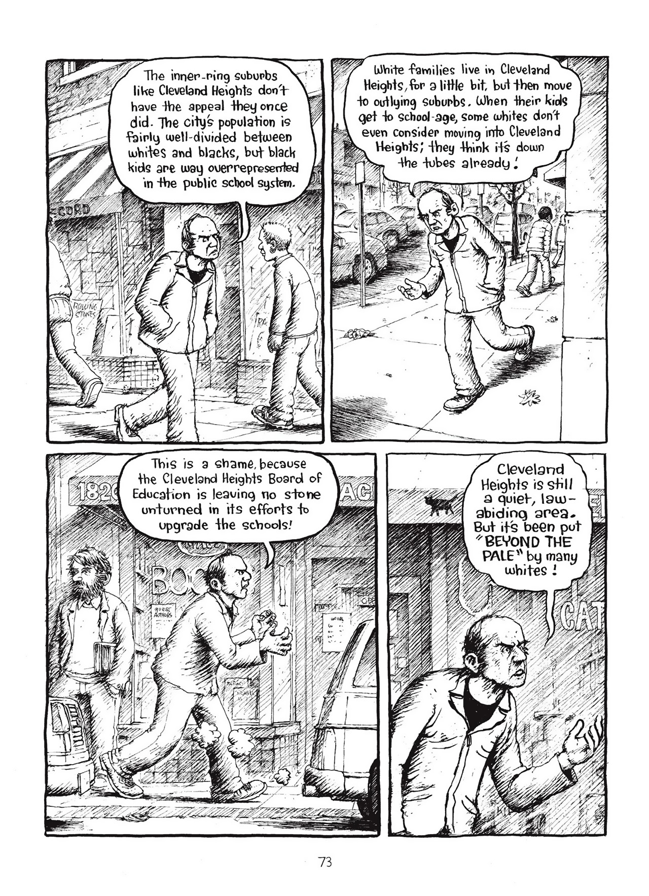 Read online Harvey Pekar's Cleveland comic -  Issue # TPB - 74