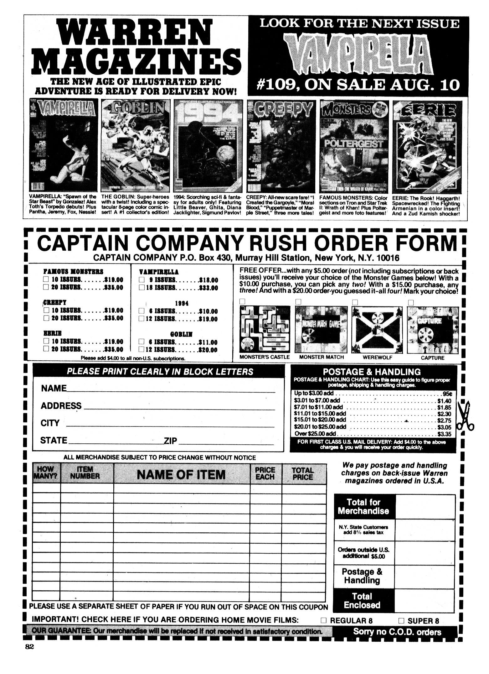 Read online Vampirella (1969) comic -  Issue #108 - 82