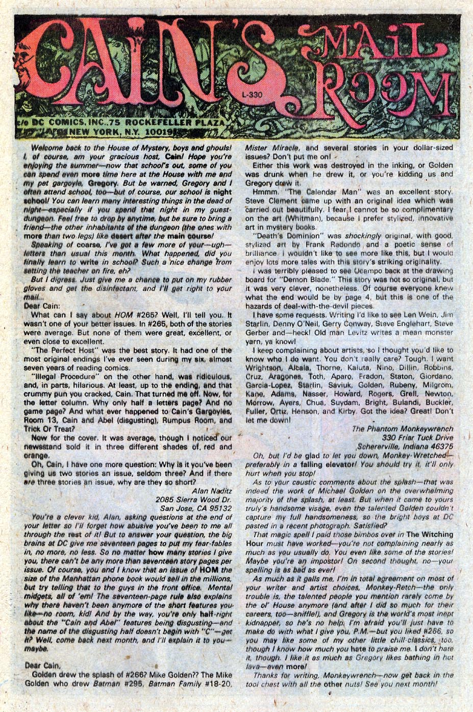 Read online House of Mystery (1951) comic -  Issue #272 - 19