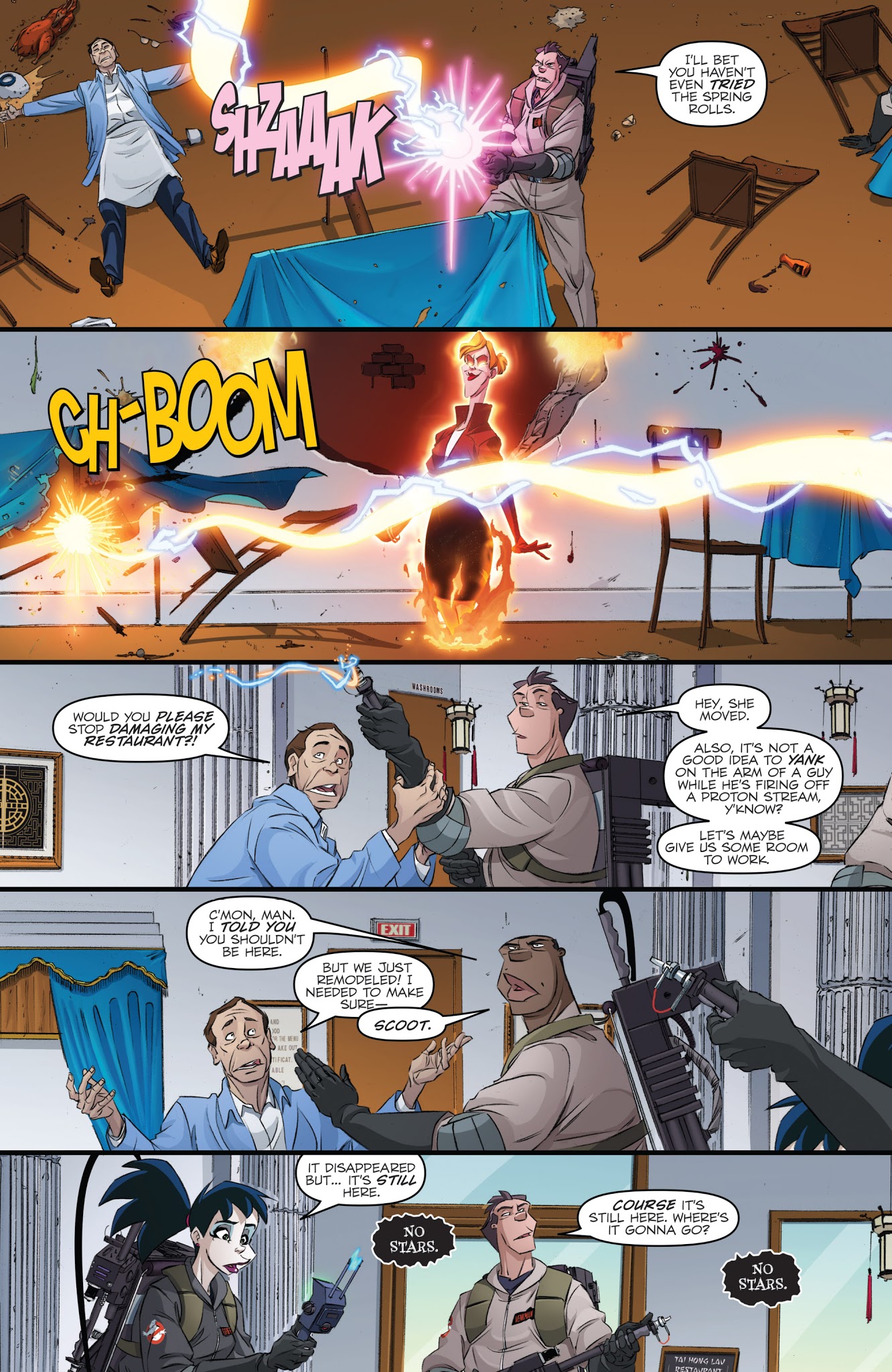 Read online Ghostbusters: Crossing Over comic -  Issue #1 - 12