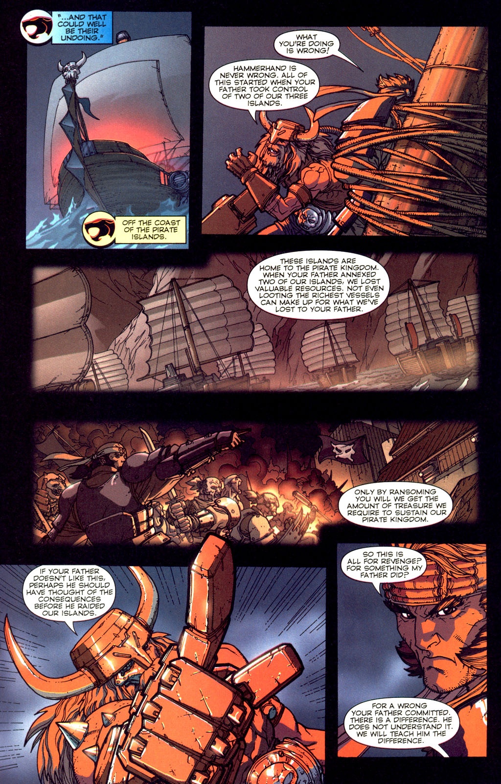 Read online ThunderCats: HammerHand's Revenge comic -  Issue #1 - 13
