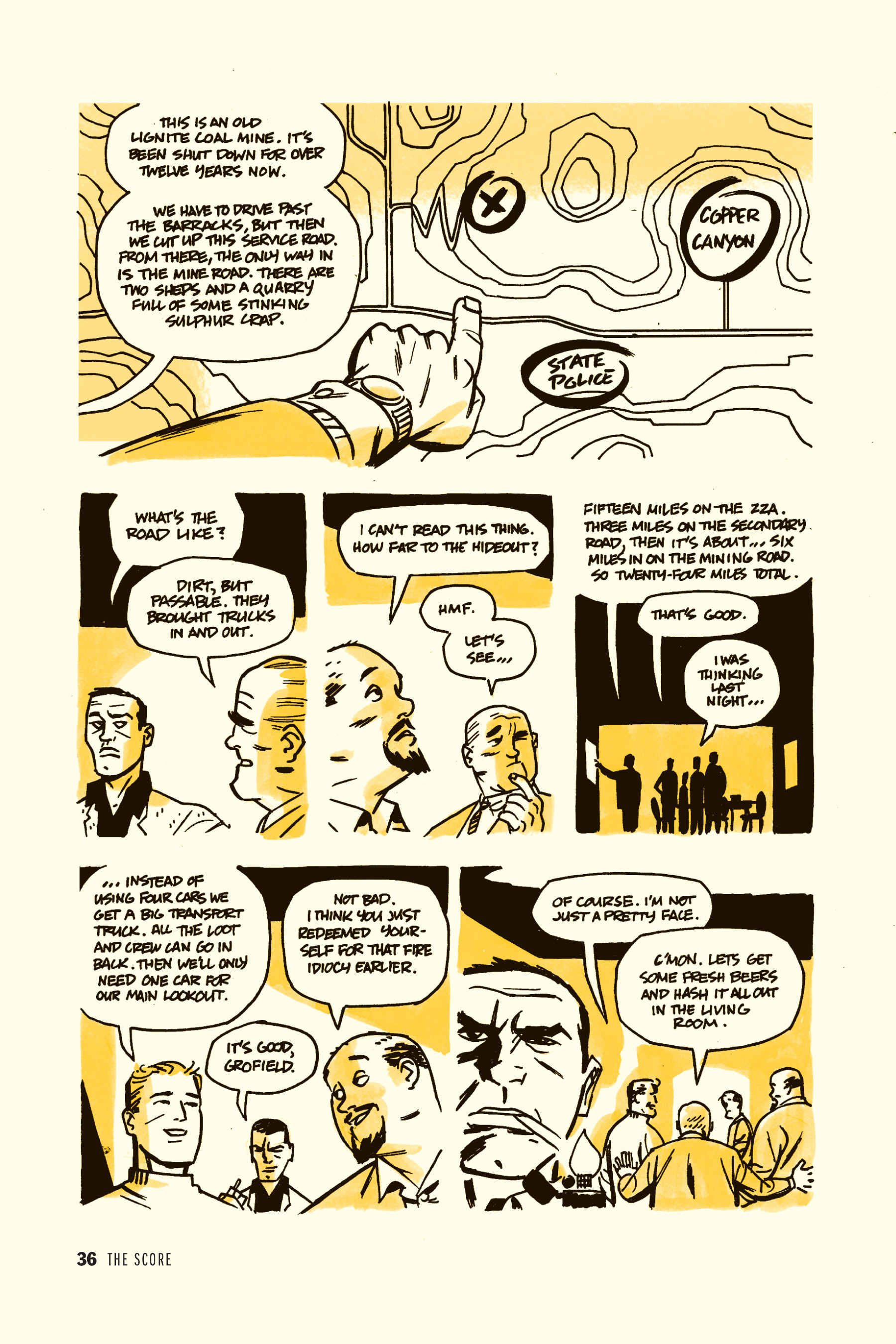 Read online Richard Stark's Parker comic -  Issue #3 - 35