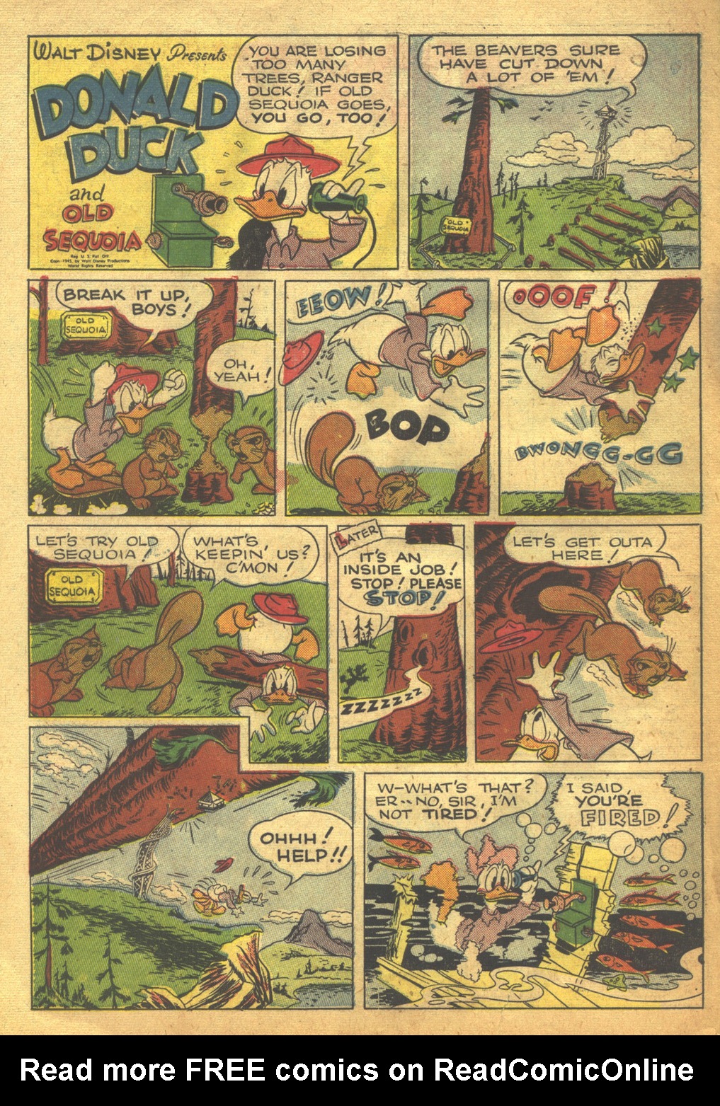 Read online Walt Disney's Comics and Stories comic -  Issue #62 - 44