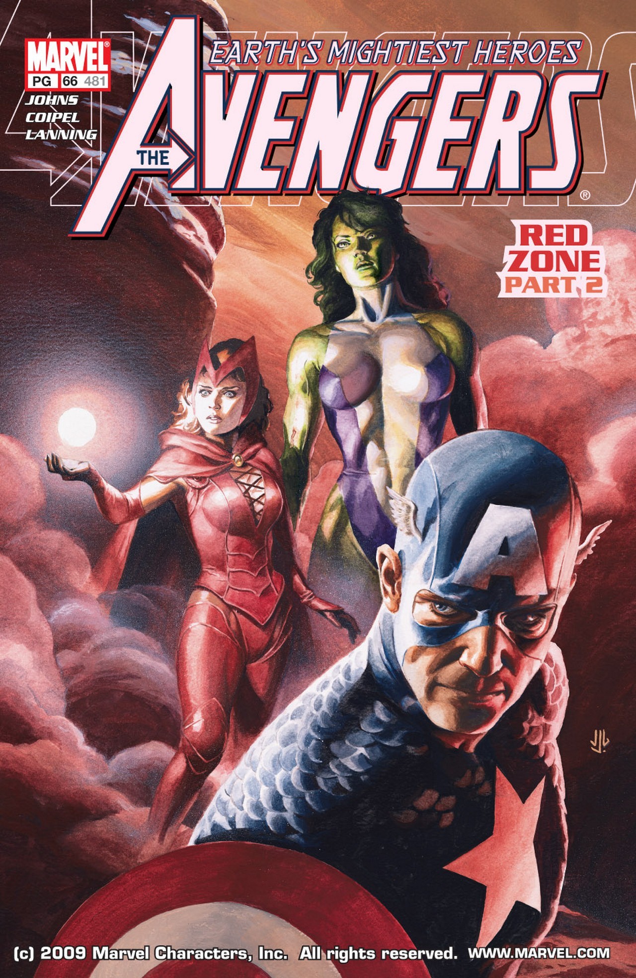 Read online Avengers (1998) comic -  Issue #66 - 1