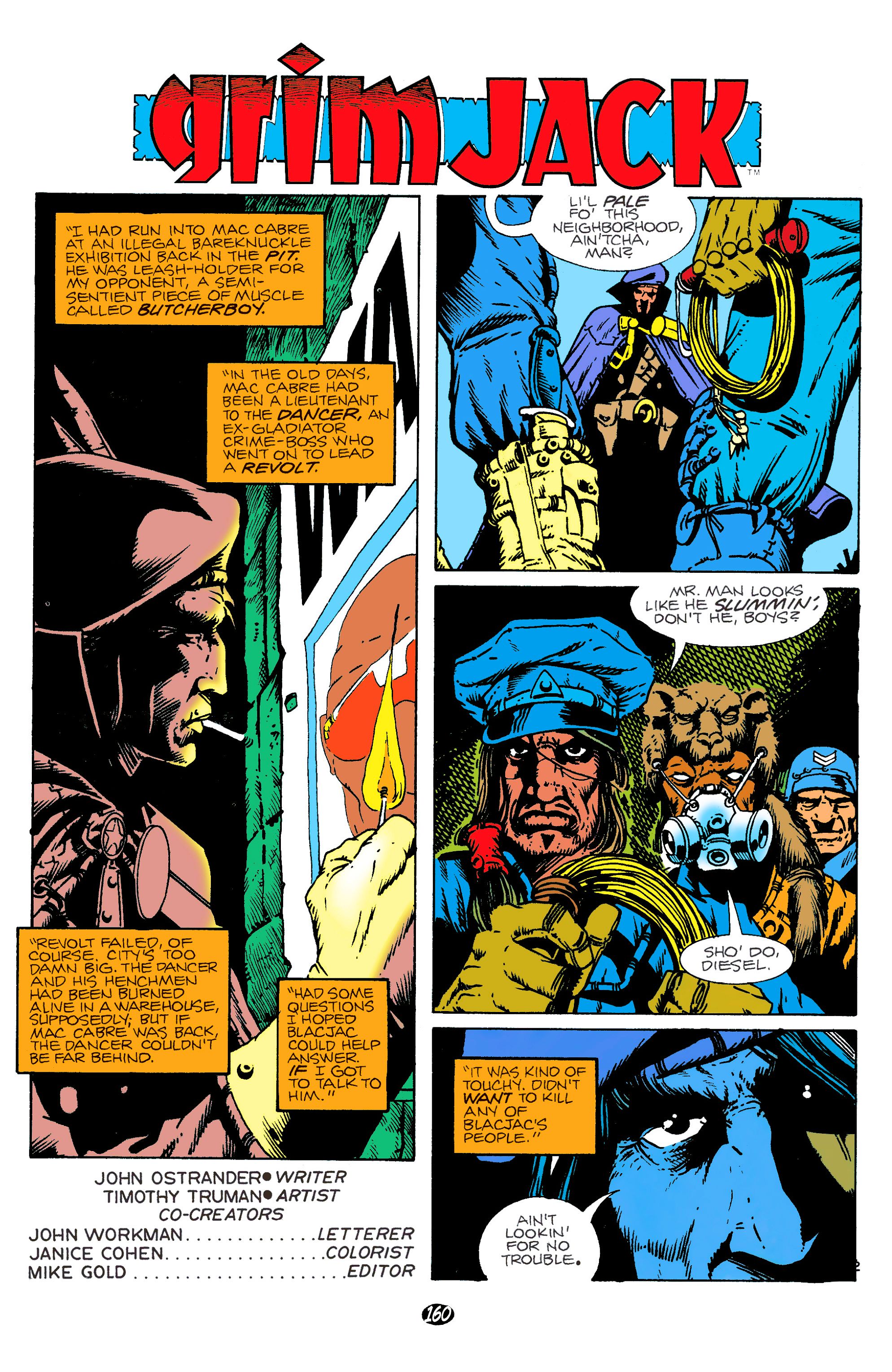 Read online Grimjack comic -  Issue # _TPB 1 - 156