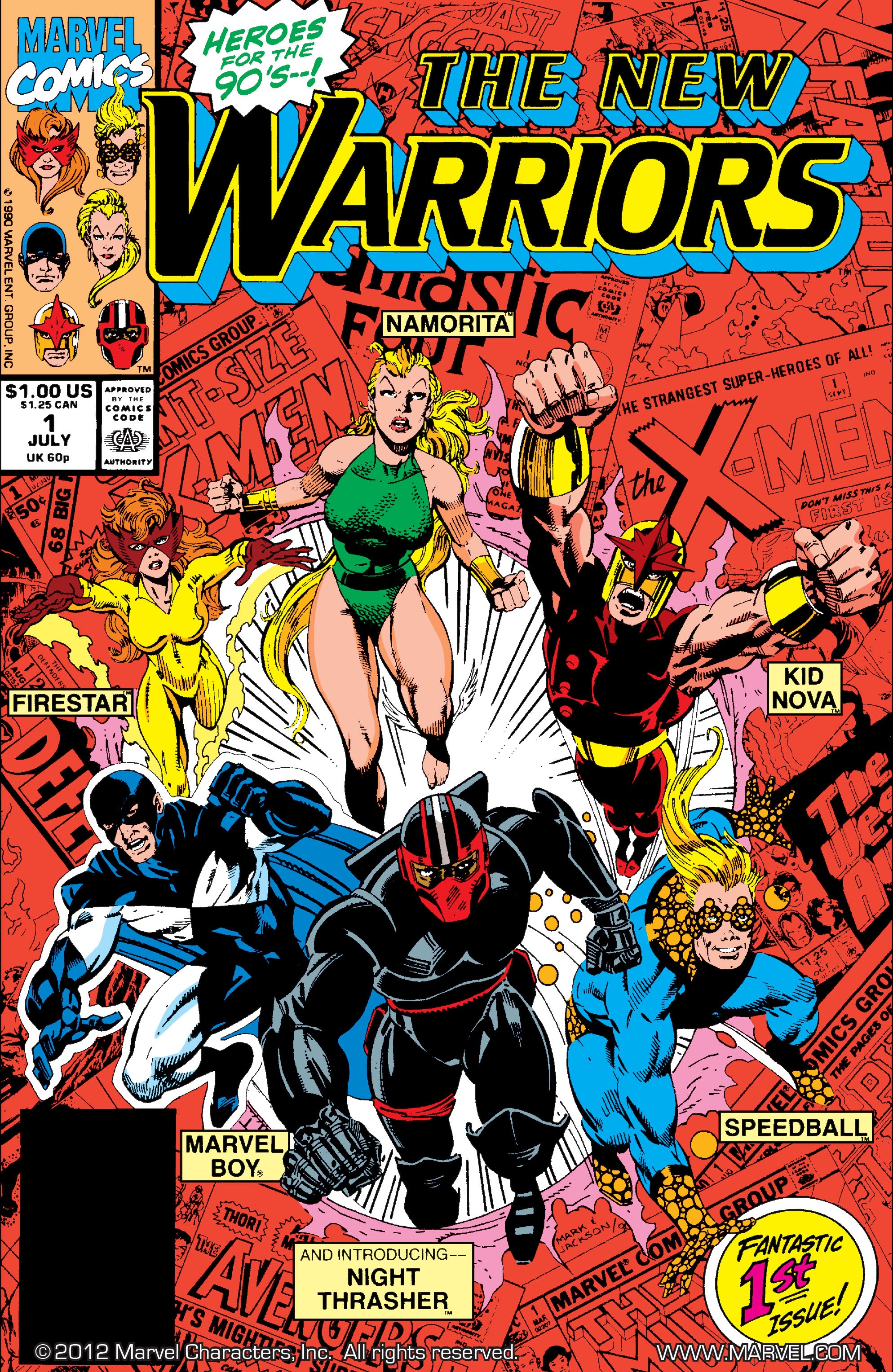 Read online The New Warriors comic -  Issue #1 - 1