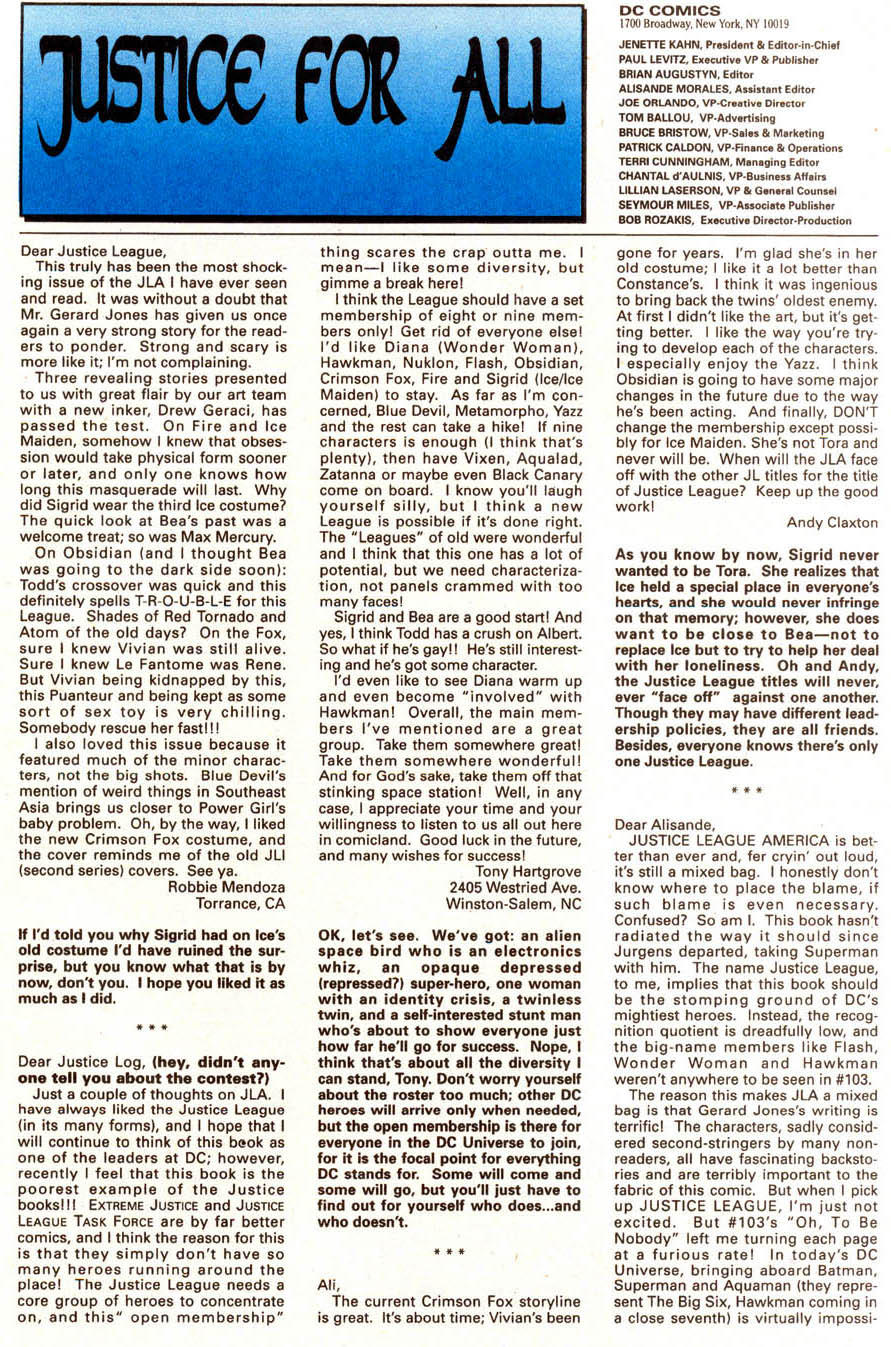 Read online Justice League America comic -  Issue #106 - 24