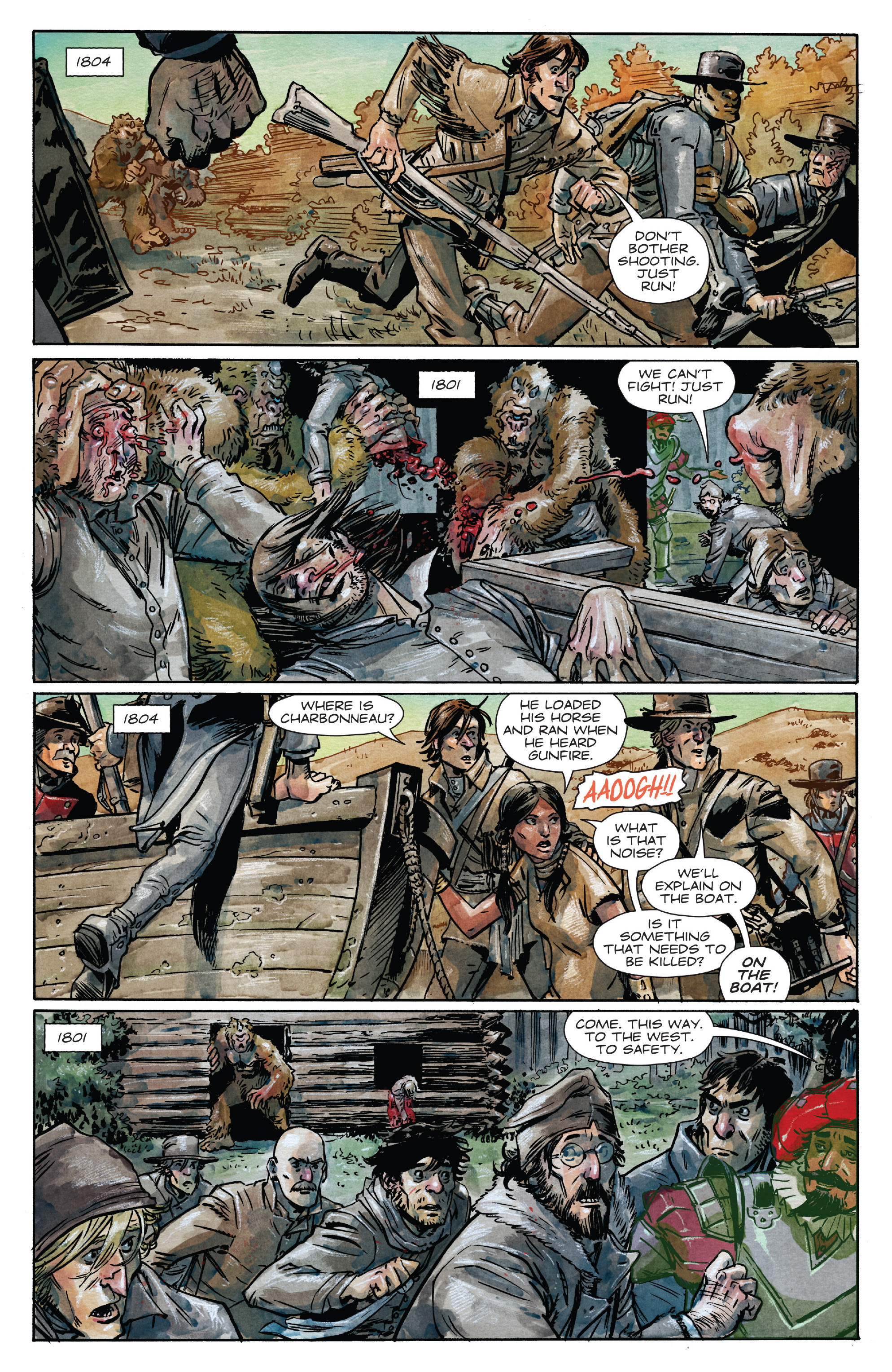 Read online Manifest Destiny comic -  Issue #21 - 21