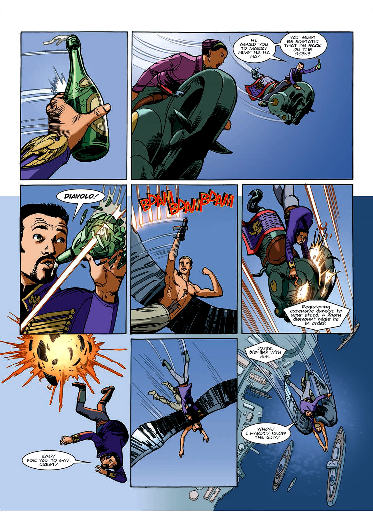 Read online Nikolai Dante comic -  Issue # TPB 7 - 144