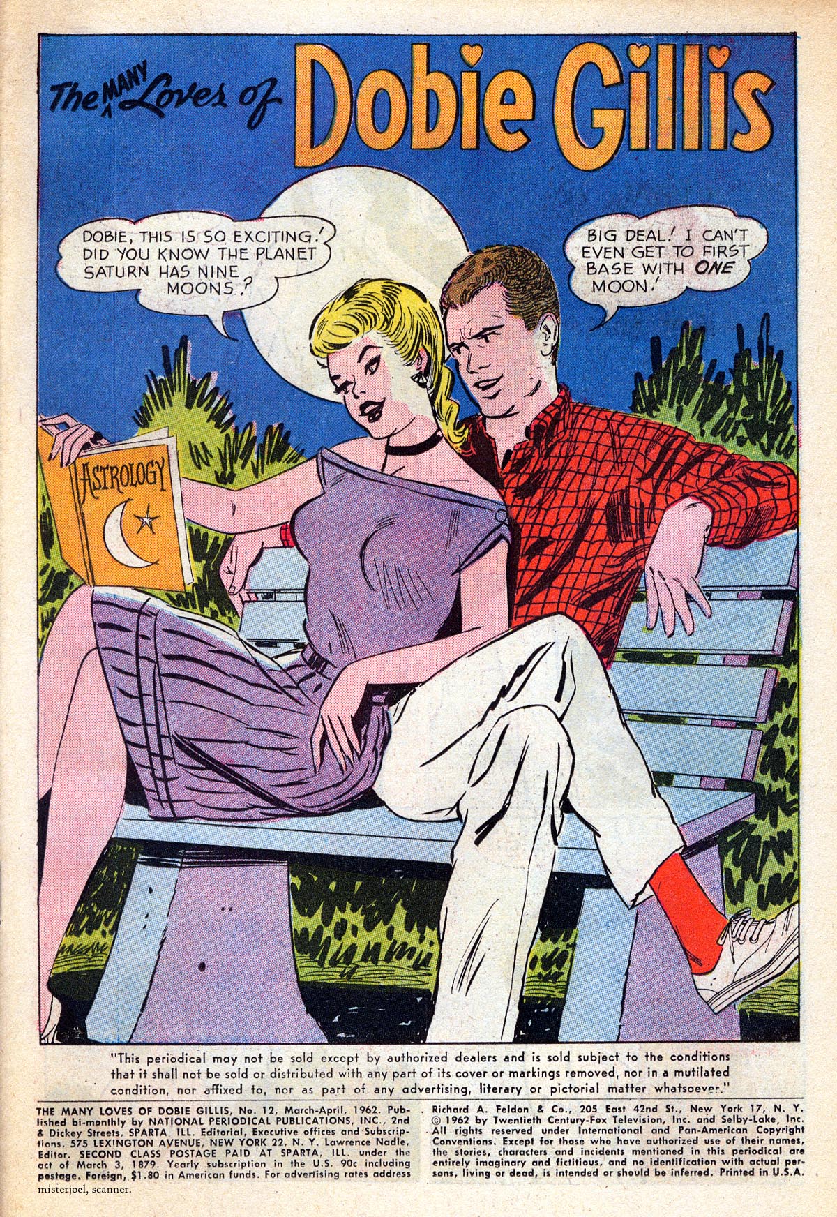 Read online Many Loves of Dobie Gillis comic -  Issue #12 - 2