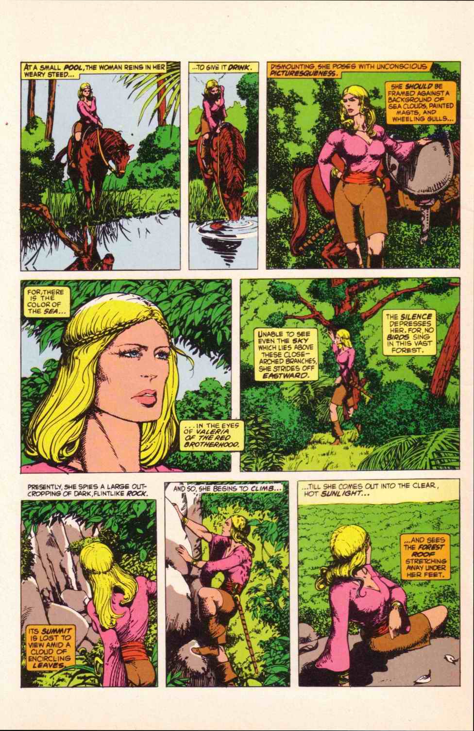 Read online Robert E. Howard's Conan the Barbarian comic -  Issue # Full - 4