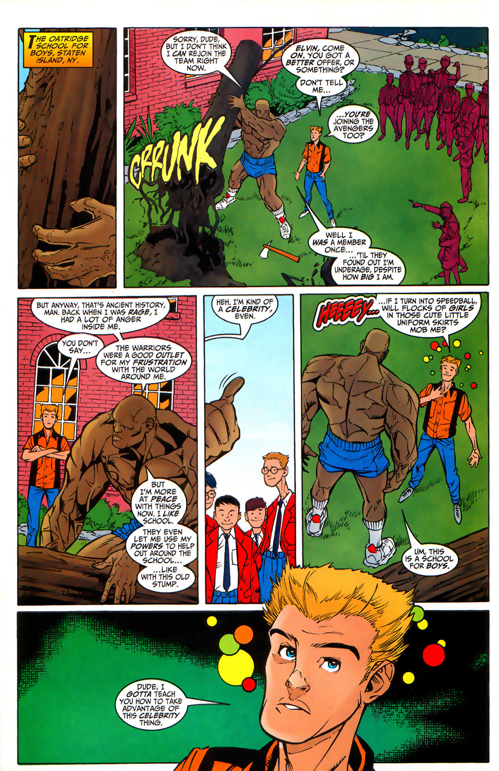 Read online New Warriors (1999) comic -  Issue #1 - 10
