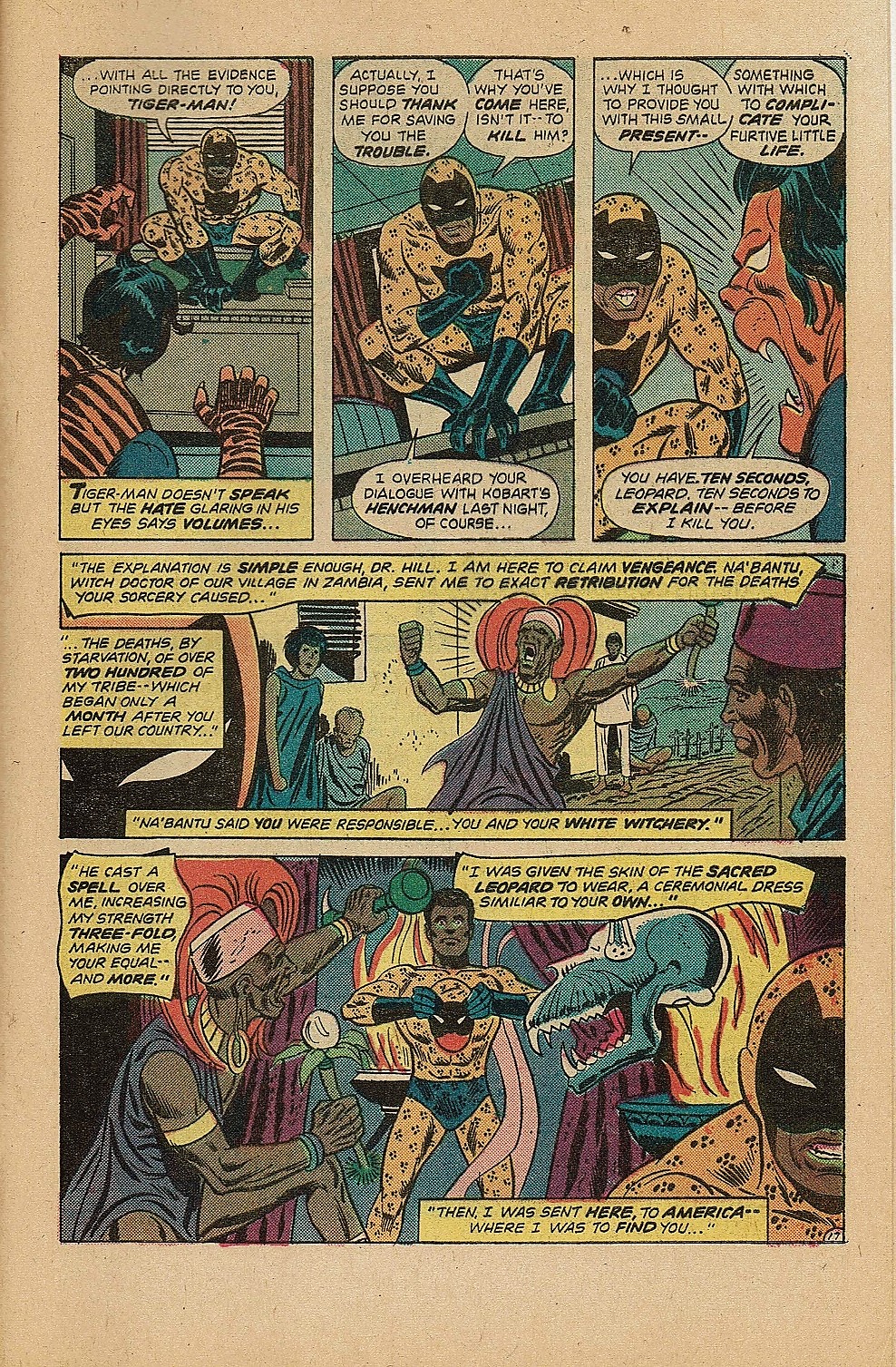 Read online Tiger-Man comic -  Issue #2 - 29