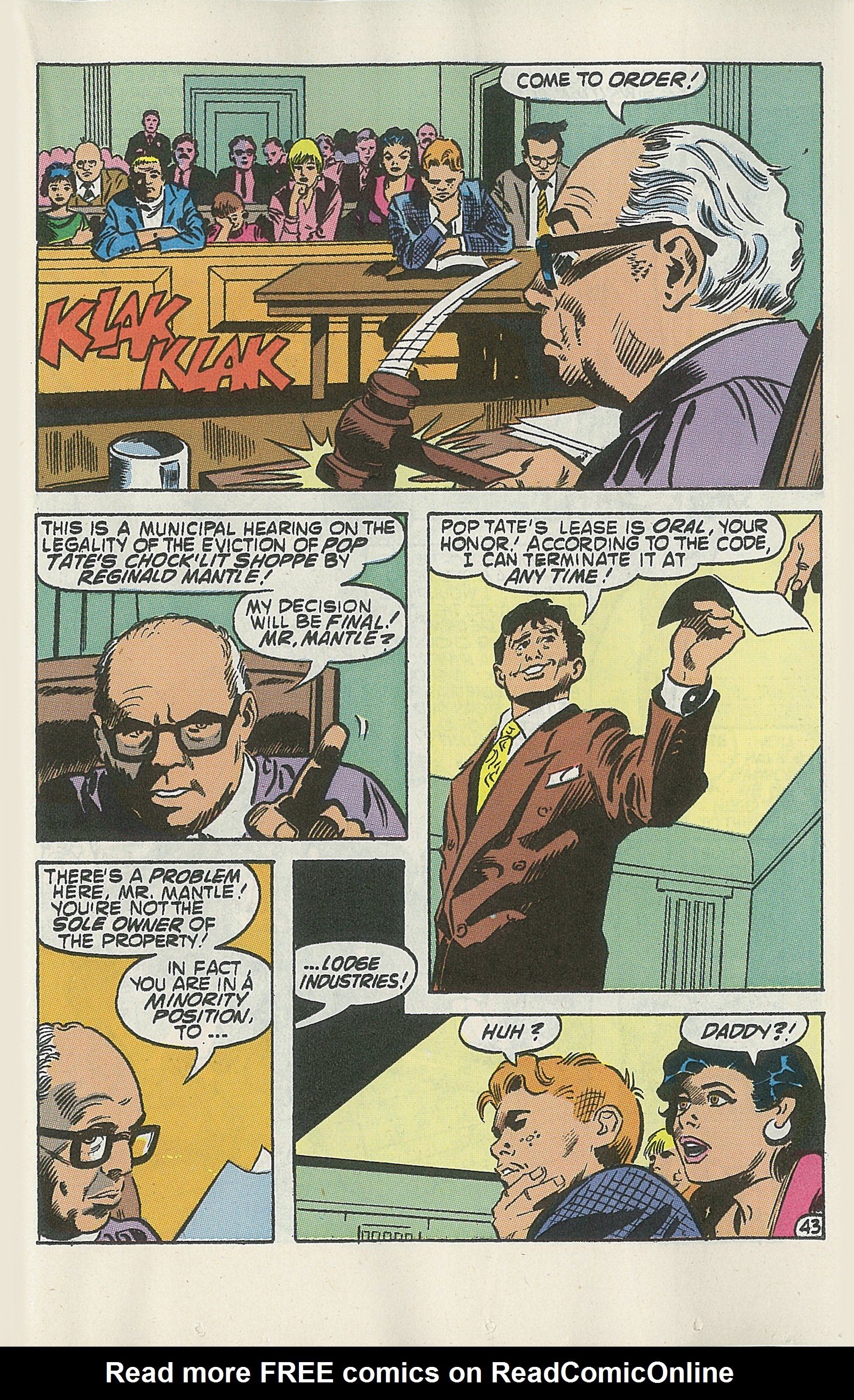 Read online To Riverdale And Back Again comic -  Issue # Full - 45