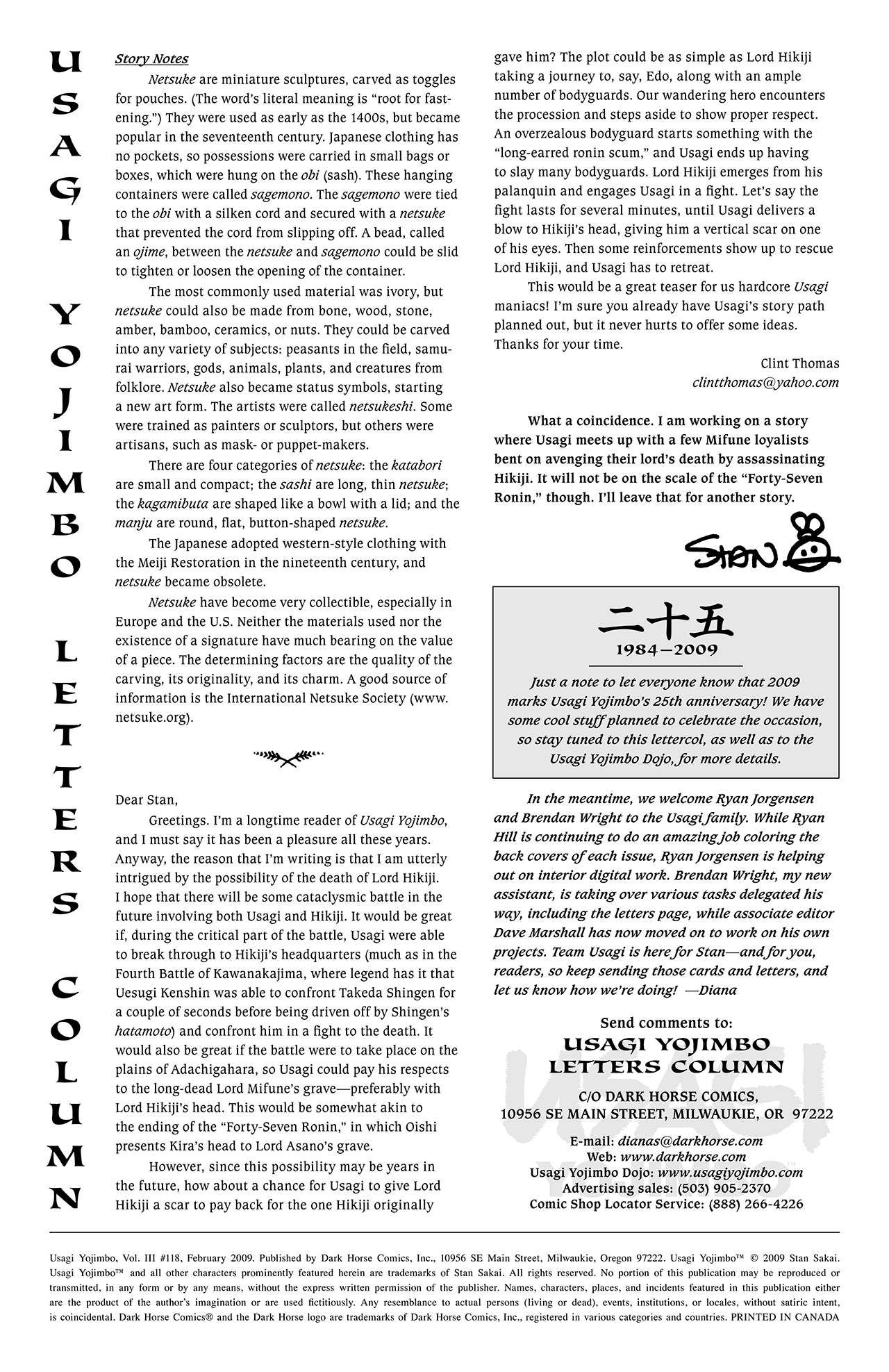 Read online Usagi Yojimbo (1996) comic -  Issue #118 - 27
