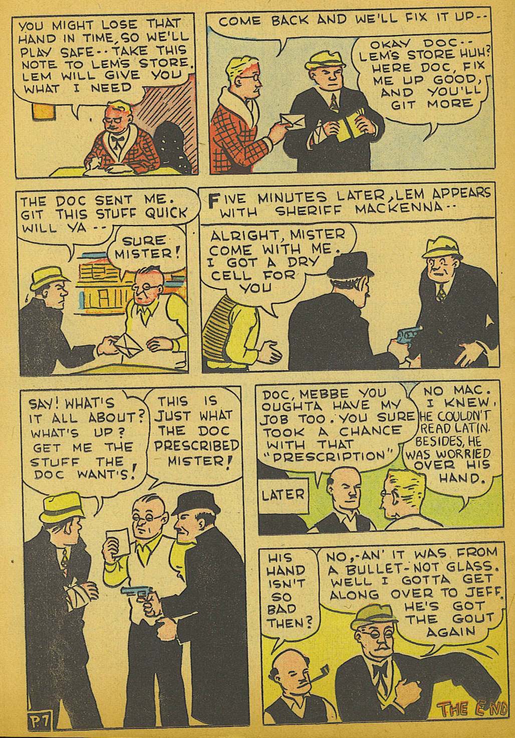 Read online Keen Detective Funnies comic -  Issue #4 - 42