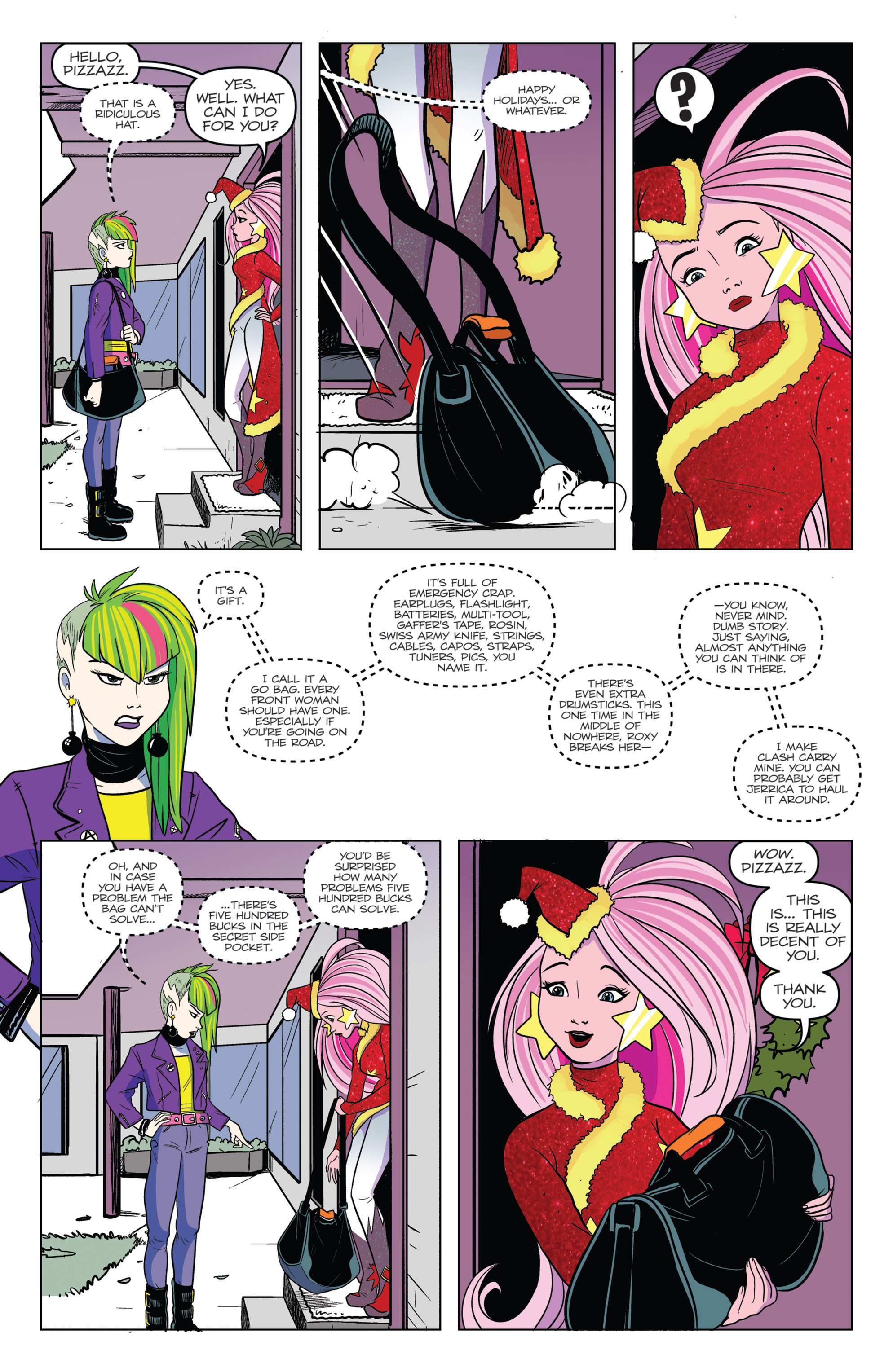 Read online Jem and The Holograms comic -  Issue # _Special - Holiday Special - 23